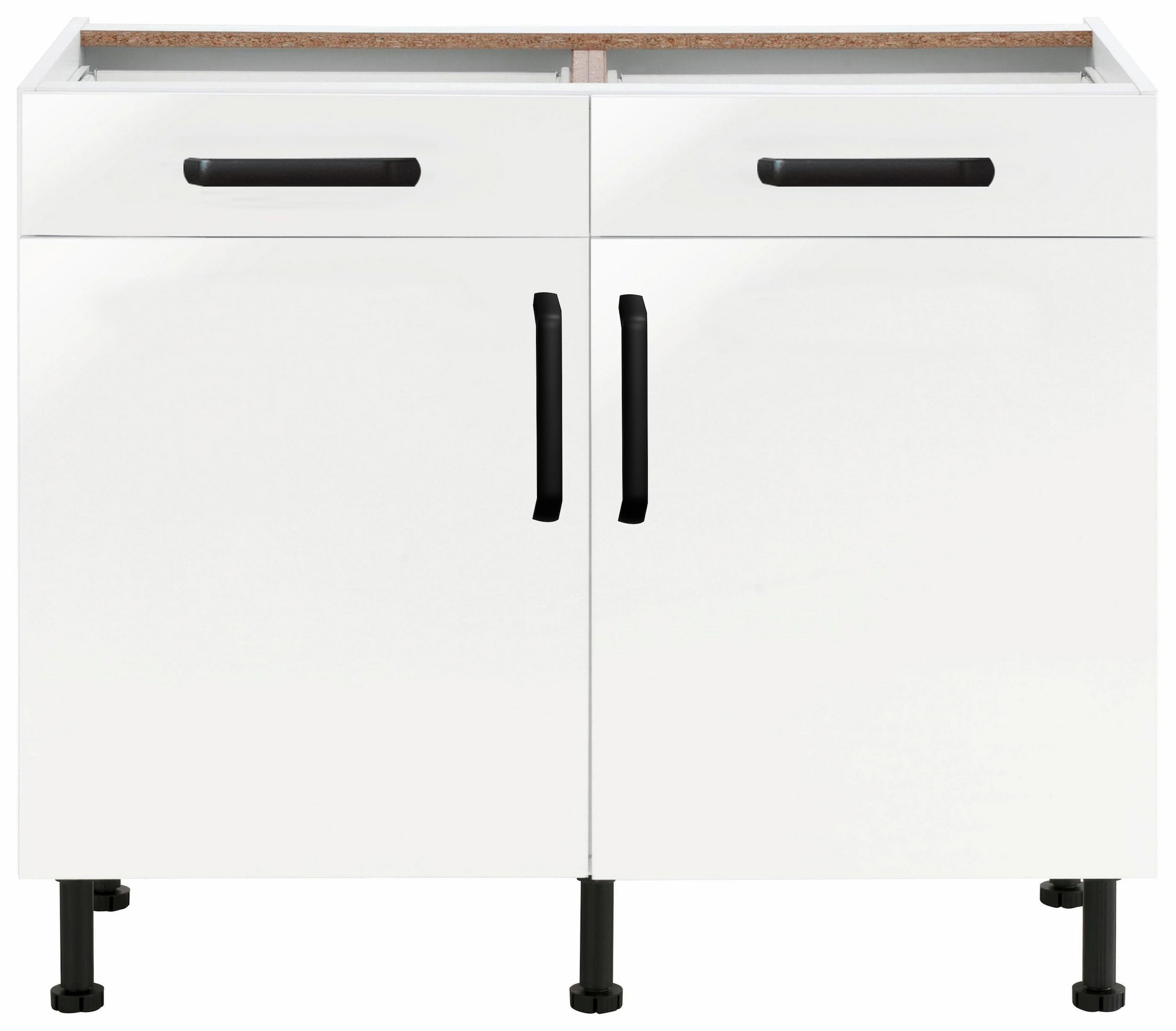 wiho Küchen Unterschrank »Simi« Soft-Close-Funktion in Schubkästen und Auszügen, verstellbare Füße