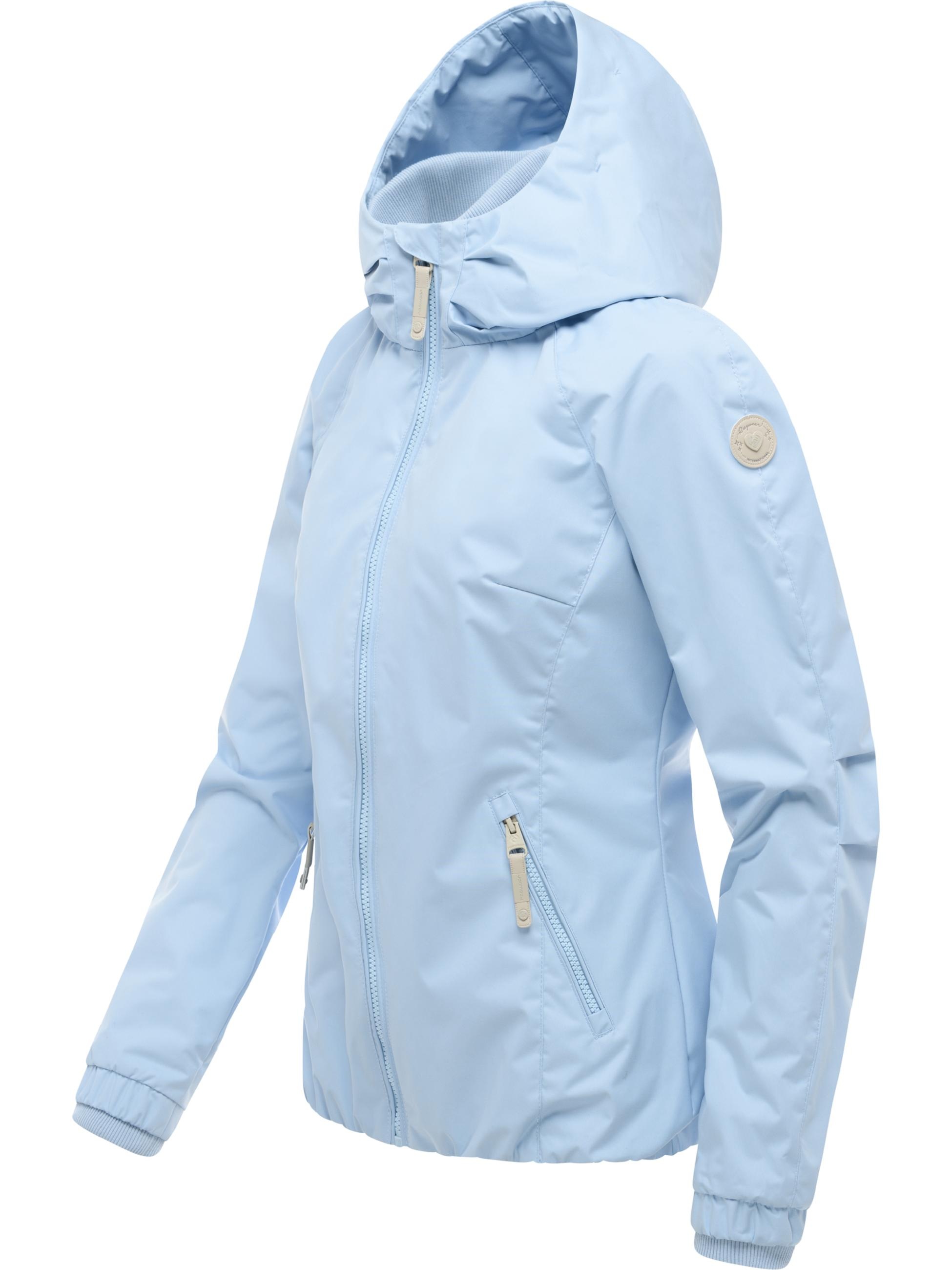 Ragwear Outdoorjacke »Übergangsjacke Dizzie« mit Kapuze Wasserdichte Übergangsjacke mit großer Kapuze