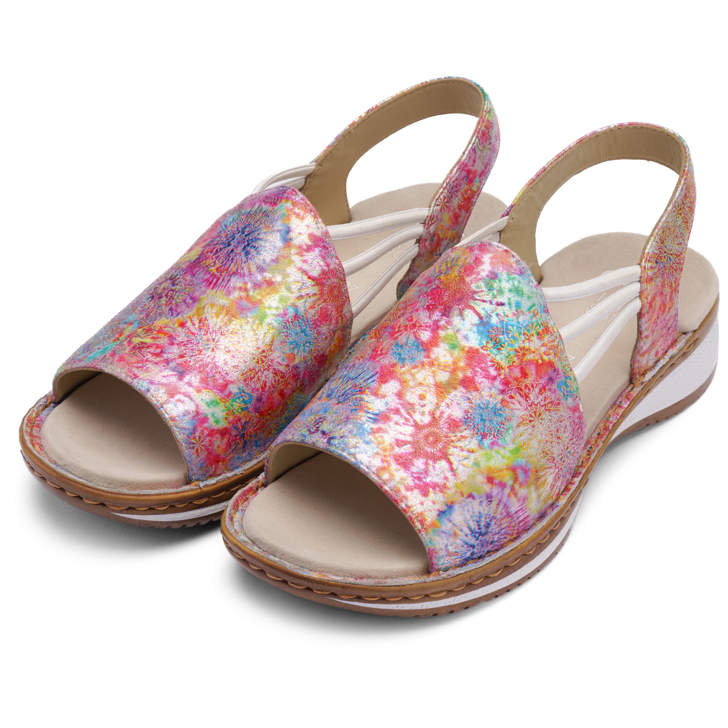 Ara Riemchensandale »HAWAII«  , Sommerschuh, Sandalette, Keilabsatz, mit Stretch-Bänder, G-Weite