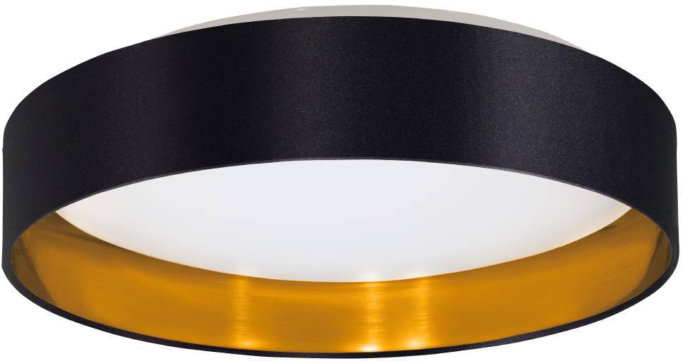 EGLO LED Deckenleuchte »Maserlo«, 1 flammig-flammig, Stofflampe Ø38 x H9 cm,  LED-Platine, warmweißes Licht, Textilschirm online kaufen | mit 3 Jahren  XXL Garantie