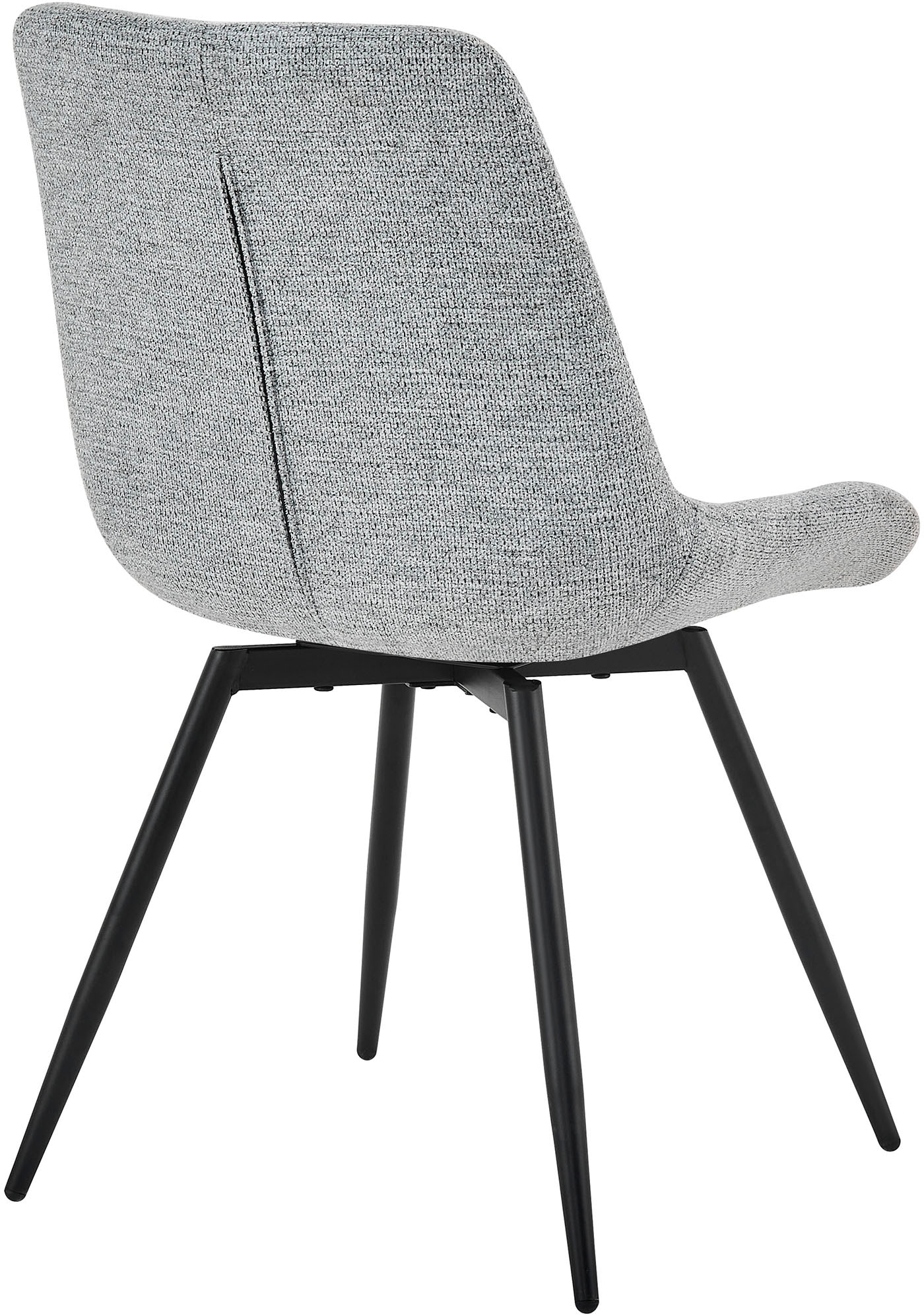 byLIVING Esszimmerstuhl »Aragon« (Set) 2 Stk.360 Grad drehbarer Stuhl, hochwertiger Webstoffbezug mit Steppung