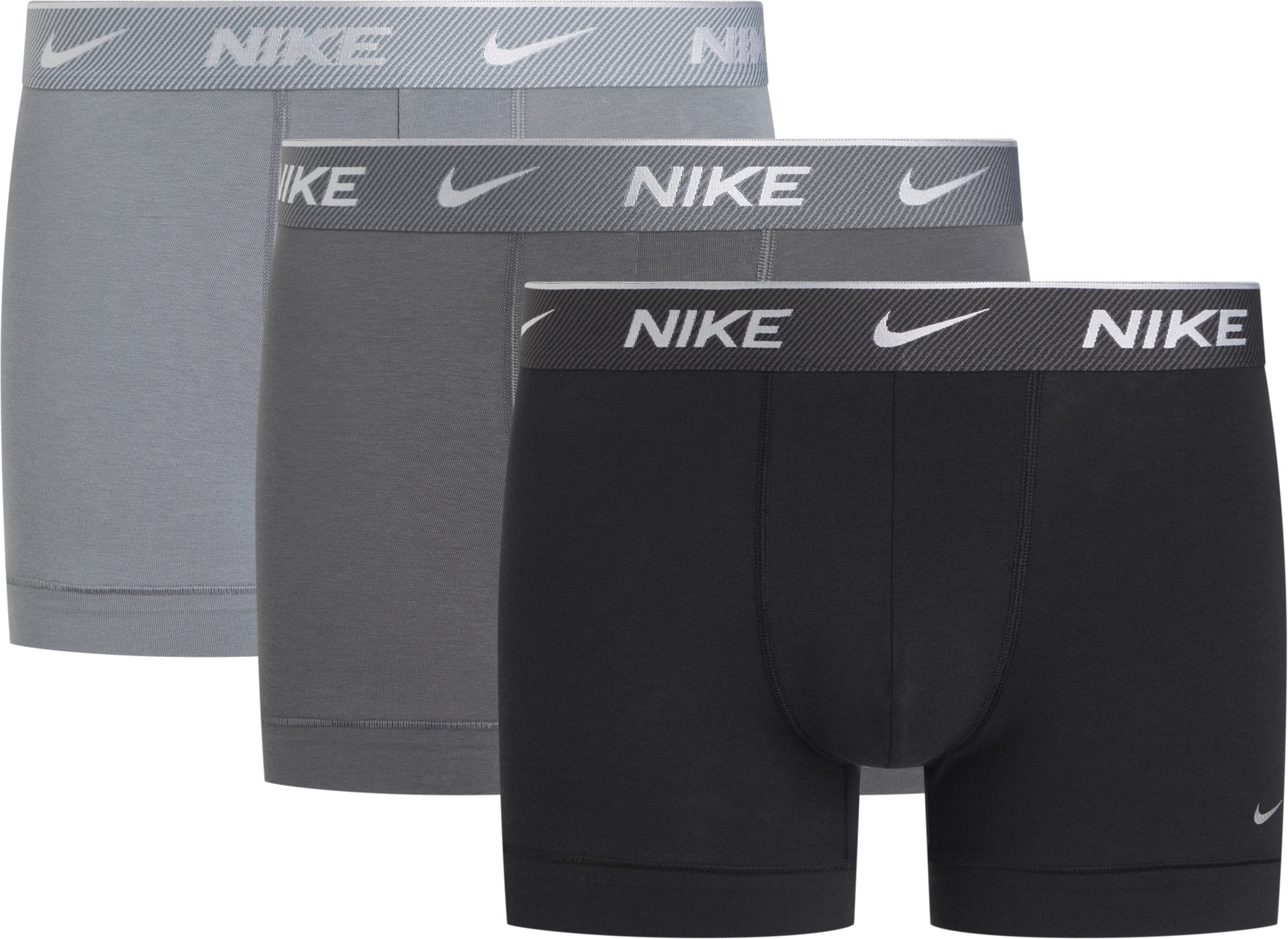 NIKE Underwear Trunk »TRUNK 3PK« Packung, 3er, 3 Stk. mit farbigem NIKE Logo-Elastikbund