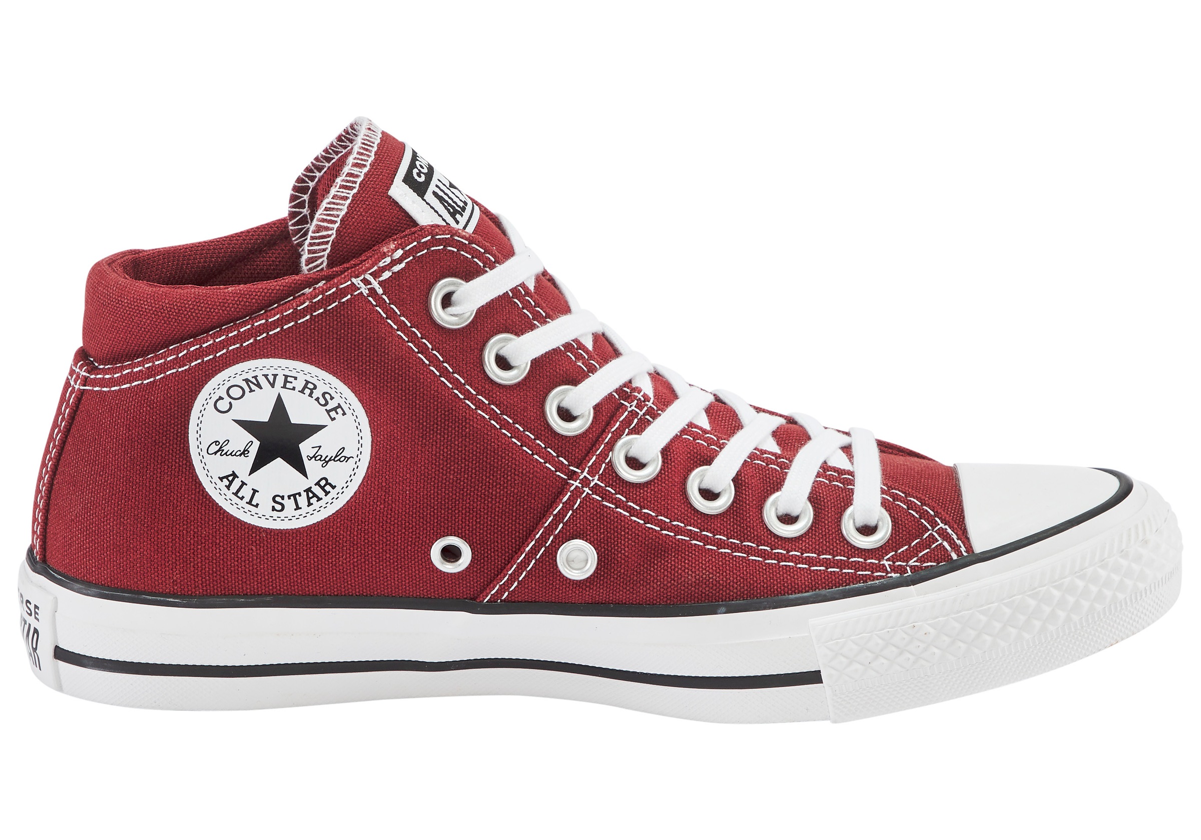 Converse, Damen, Sneaker »CHUCK TAYLOR ALL STAR MADISON«, ROTTIN APPLE/WHITE/BLACK, 37, ROTTIN APPLE/WHITE/BLACK, Modischer Sneaker von Converse mit 