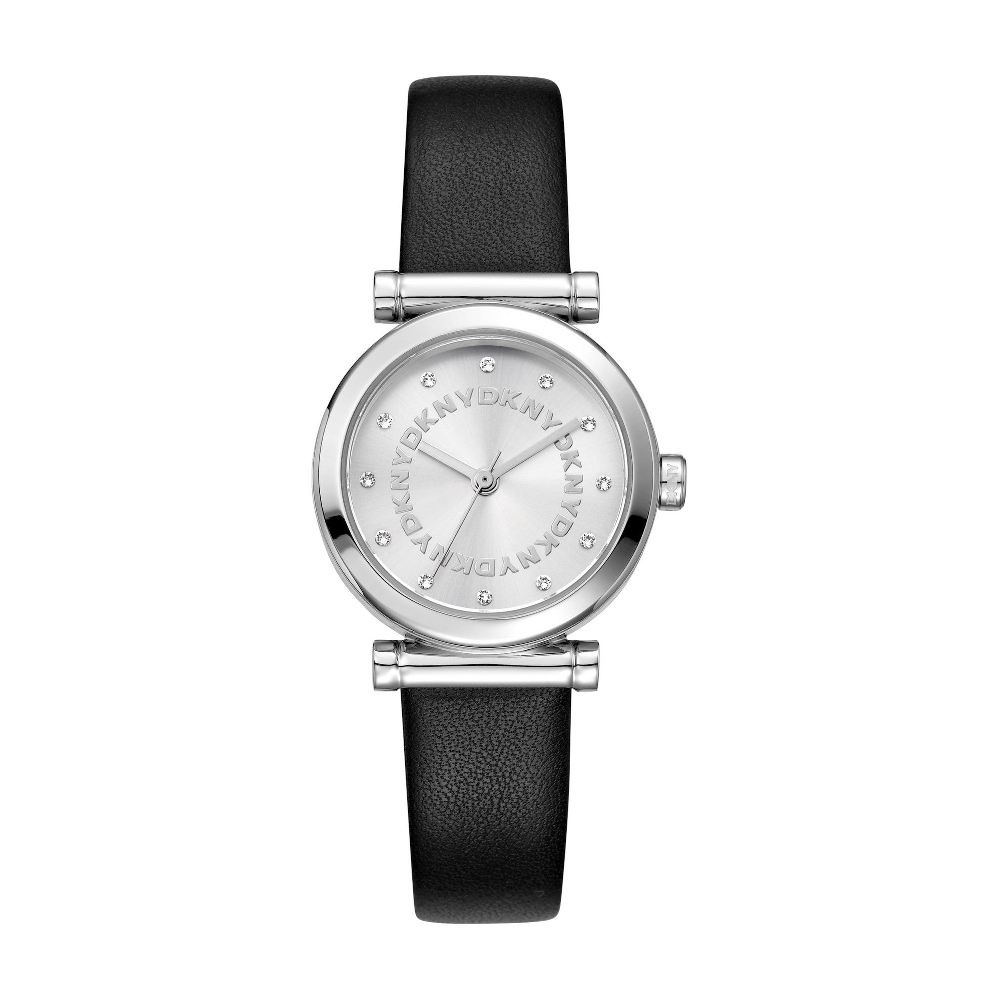 DKNY Quarzuhr »Essentials Watch« Armbanduhr, Damenuhr, Lederarmband, analog
