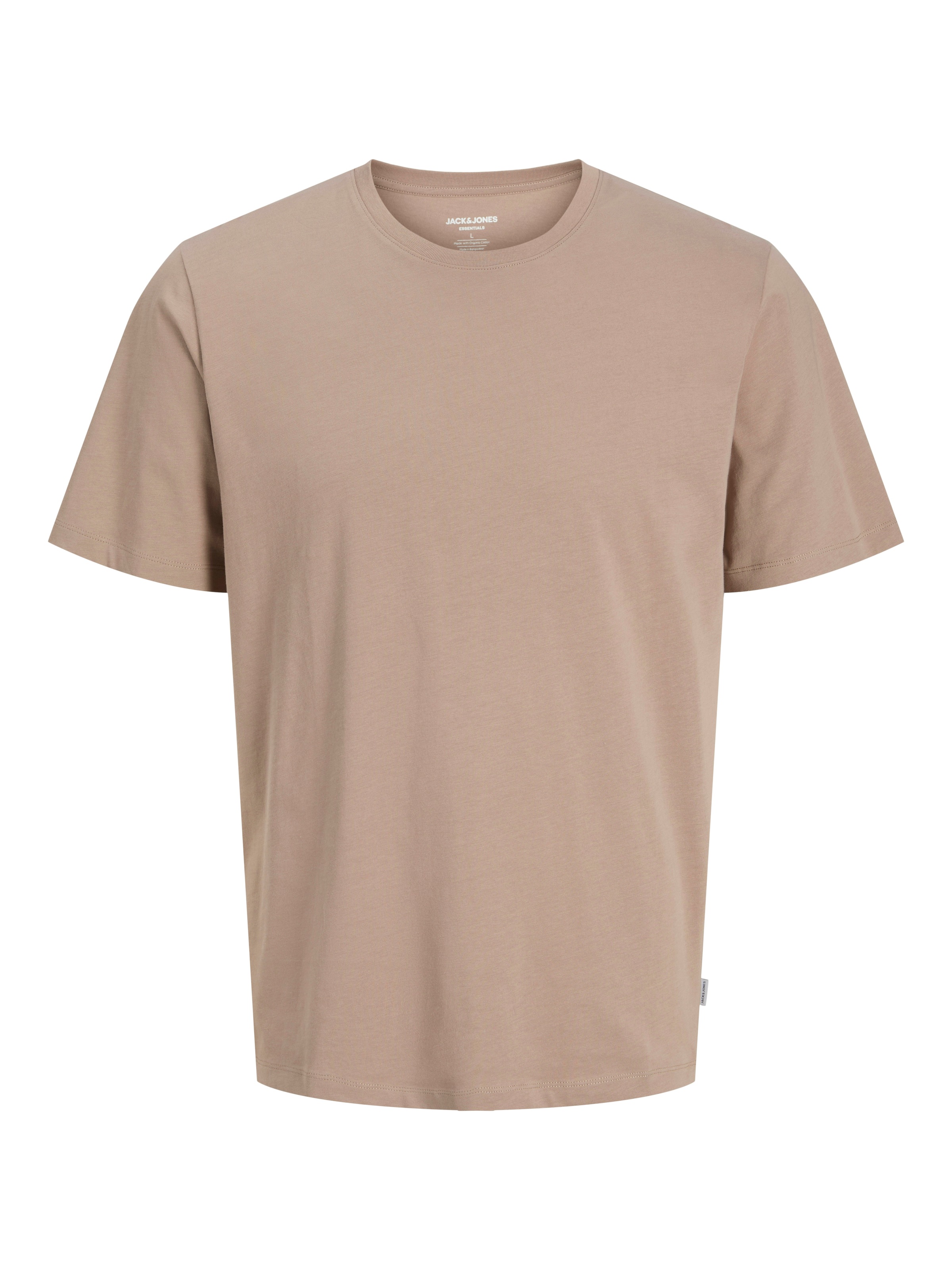 Jack & Jones Rundhalsshirt »JJEORGANIC BASIC TEE SS O-NECK NOOS«, mit Rundhalsausschnitt