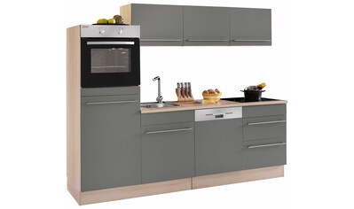 OPTIFIT Küchenzeile »Bern«, ohne E-Geräte, Breite 240 cm mit höhenverstellbaren Füßen,... kaufen