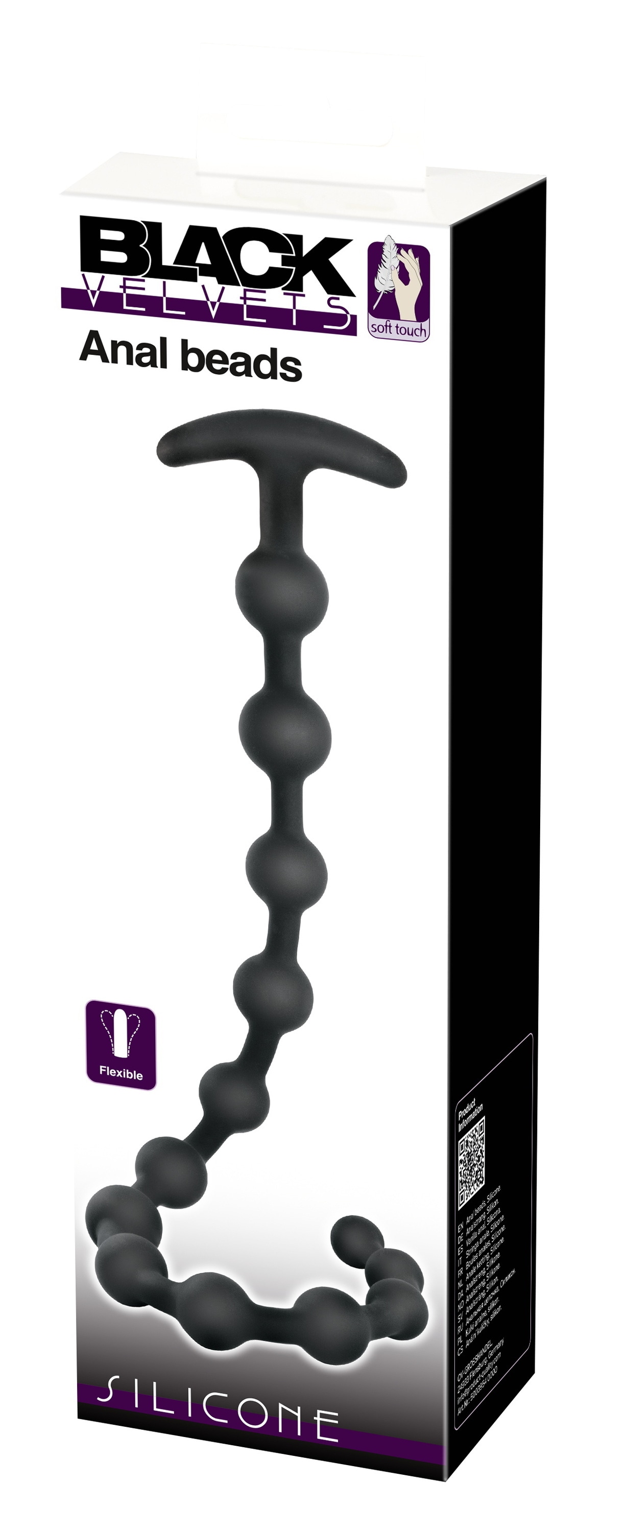 BLACK VELVETS Anal-Stimulator »Analkugelkette Anal beads« ()