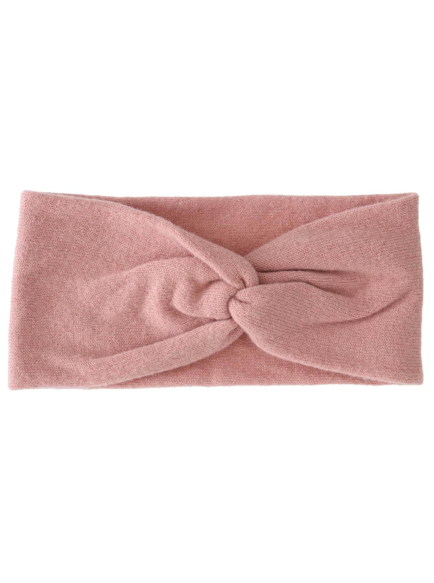 Zwillingsherz Stirnband »"Classic"« Knoten vorn, Cashmere, Feinstrick