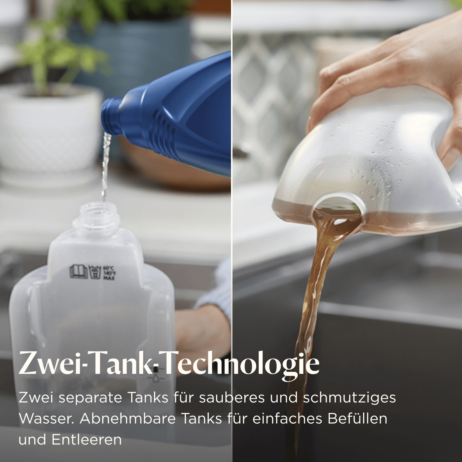 Bissell Wasch-Sauger »SpotClean Mini Select, leicht & klein, starke Saugleistung, Dual-Tank«, 12.5kPa, reinigt Flecken auf Teppich, Polster, Autositz