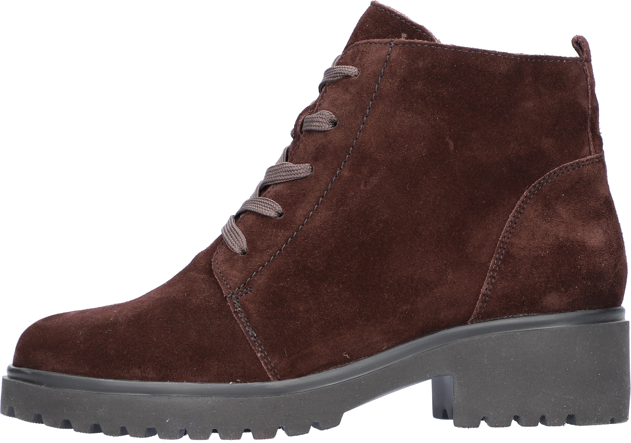Waldläufer Schnürboots »H-LUISE«, Stiefelette, Blockabsatz, in bequemer Schuhweite G (= weit)