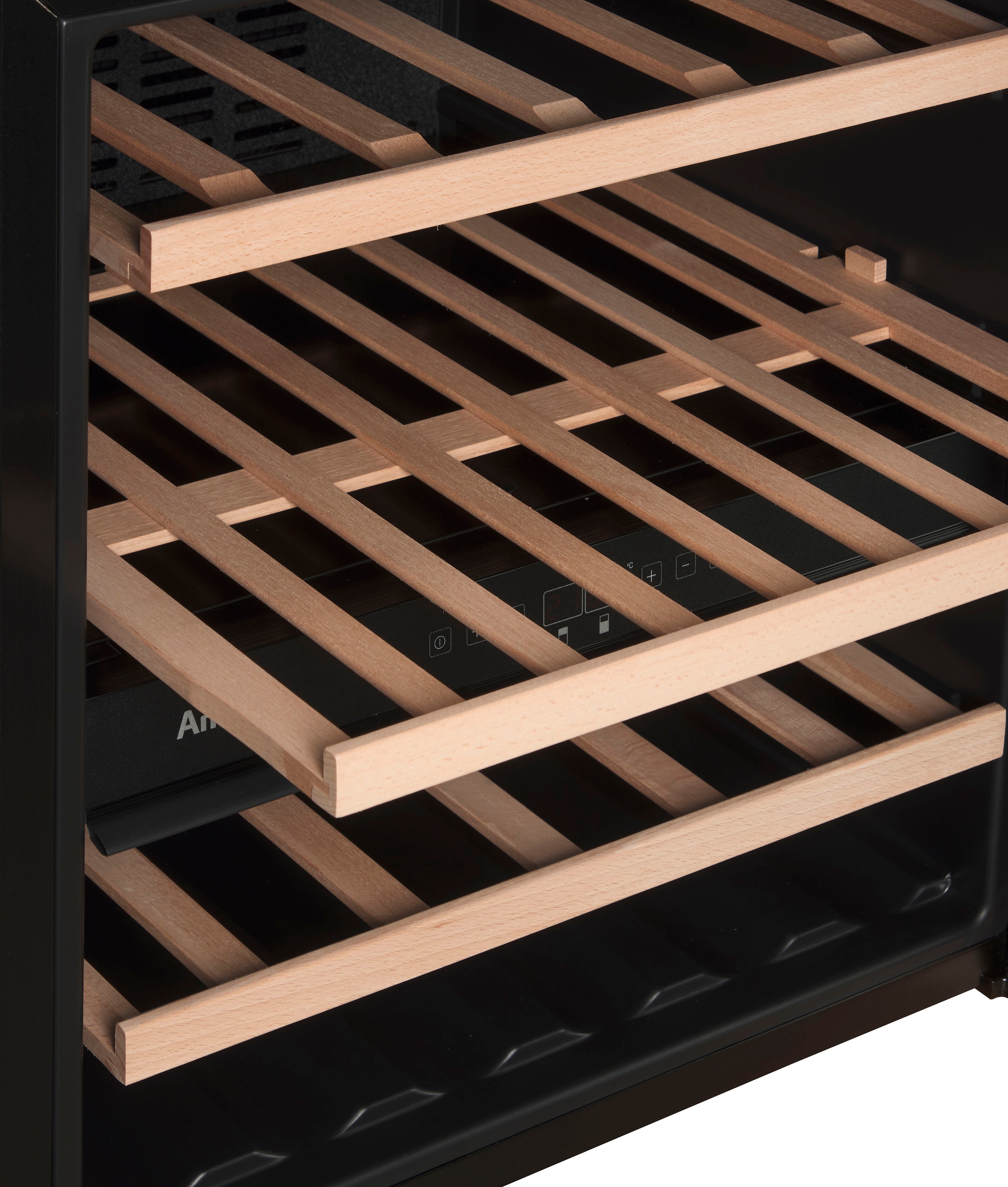 Amica Einbauweinkühlschrank »WCB2K60B36.1 / WK 341 212 S«, für 37 St. Standardflaschen á 075l