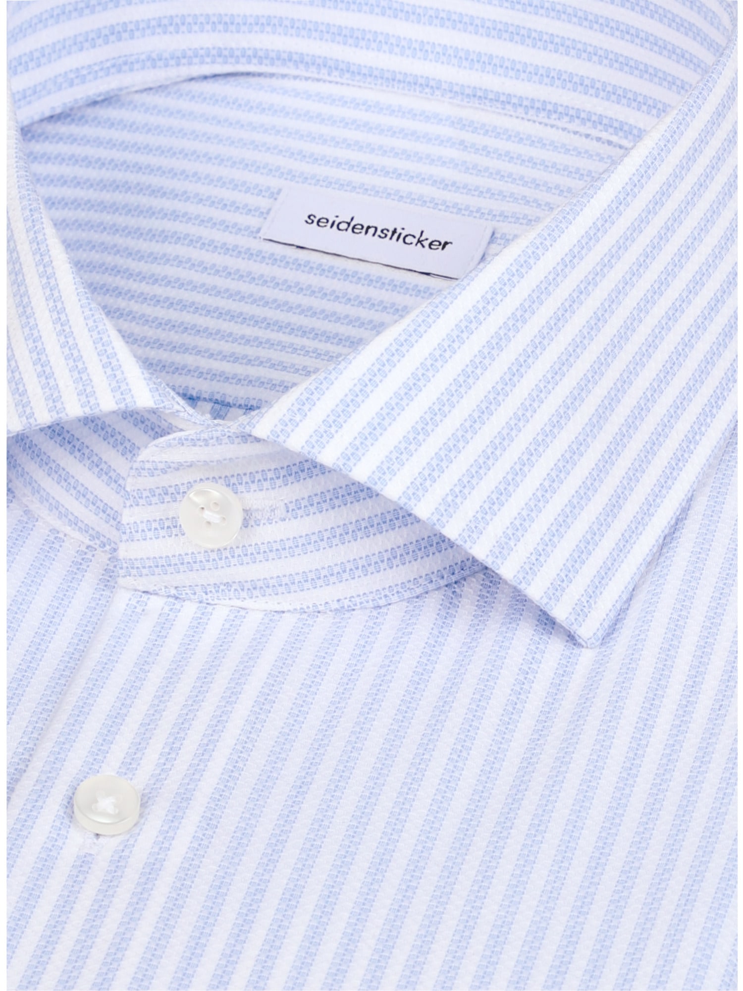 seidensticker Businesshemd »Schwarze Rose« Slim 1/1 Kentkragen Gestreift