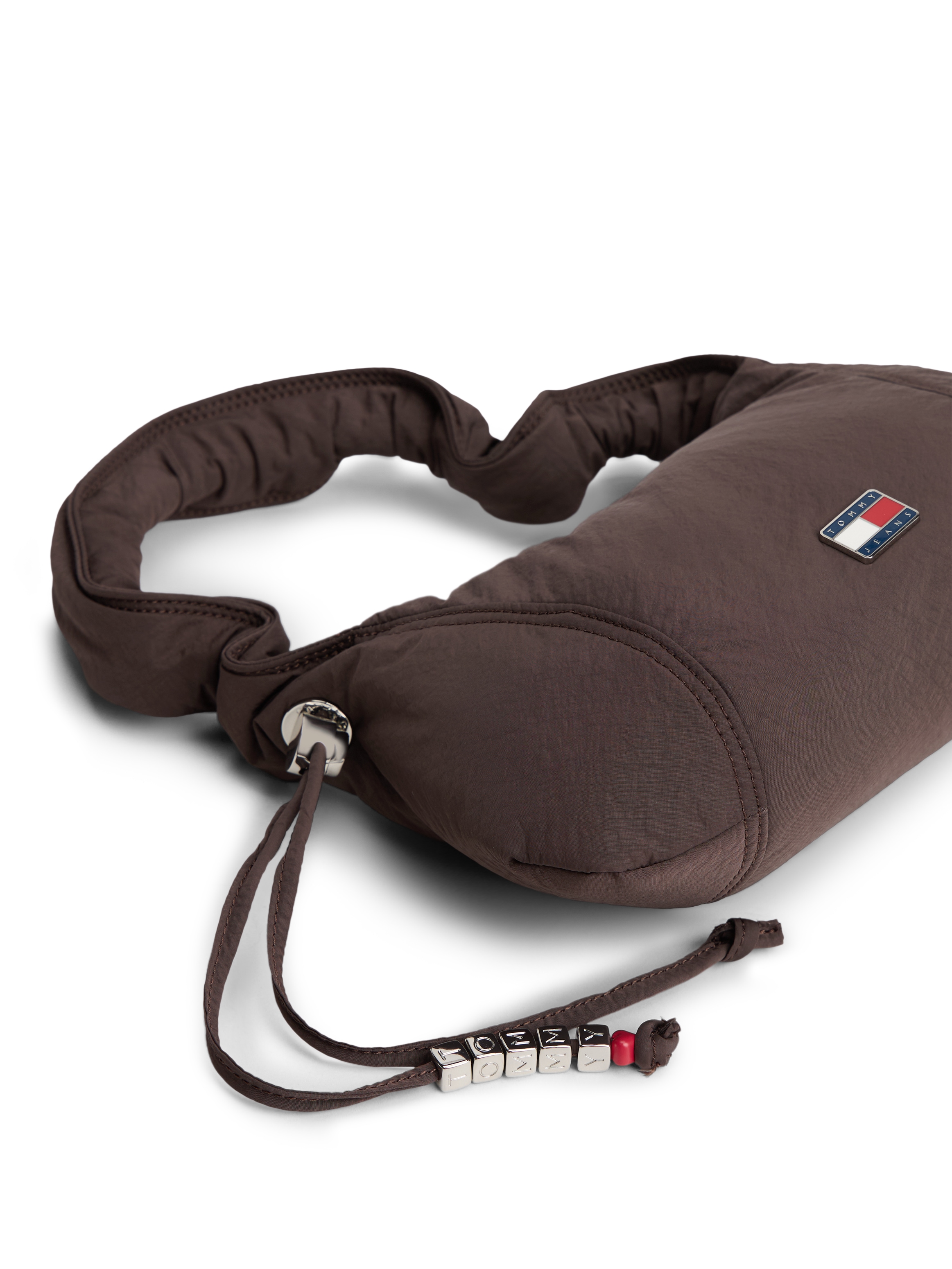 Tommy Jeans Schultertasche »TJW CASUAL SHOULDER BAG« , Damen Tragetasche, Minibag, mit Zierperlen und Schmuckelementen