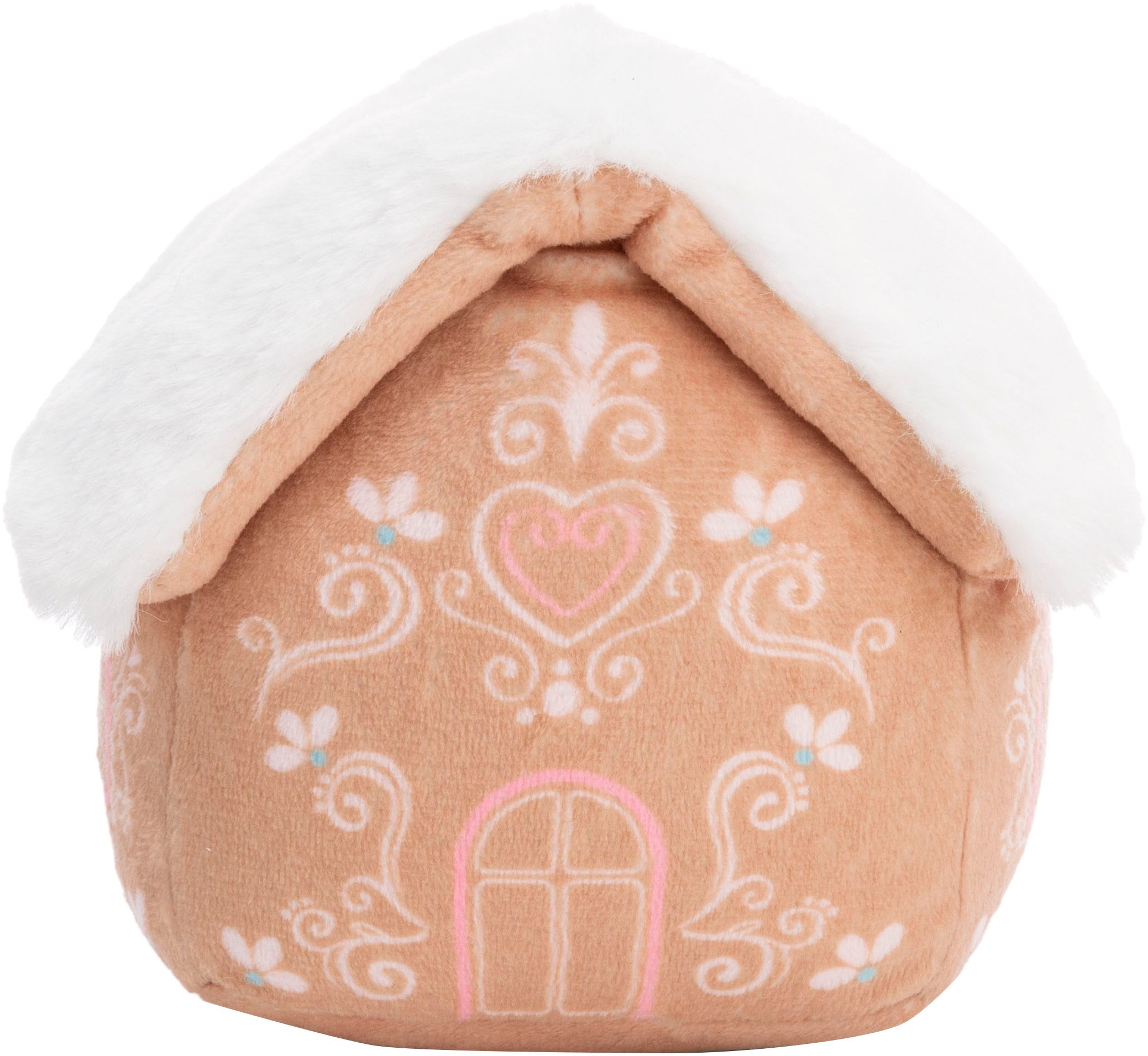 Nici Plüschfigur »Winter, Lebkuchenhaus, 15 cm«, enthält recyceltes Material