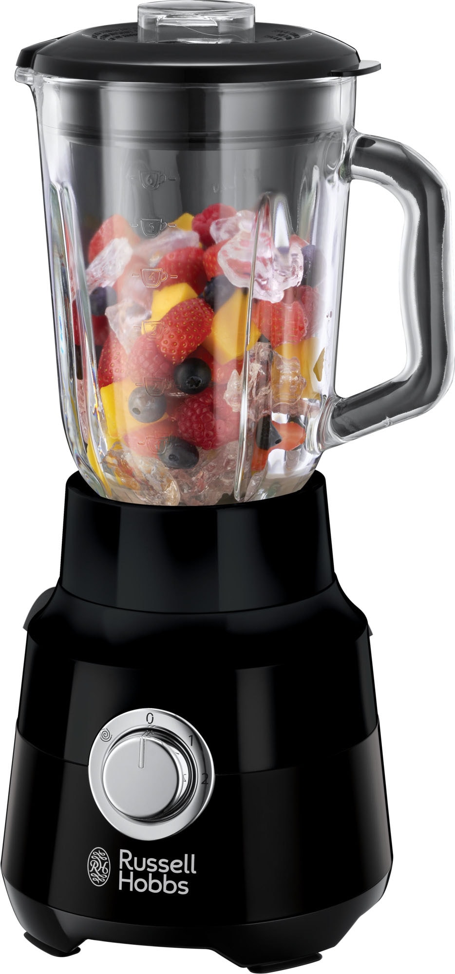 Russell Hobbs 24722-56 - Bol mixeur blender - 1.5 litres - 650 Watt - noir mat