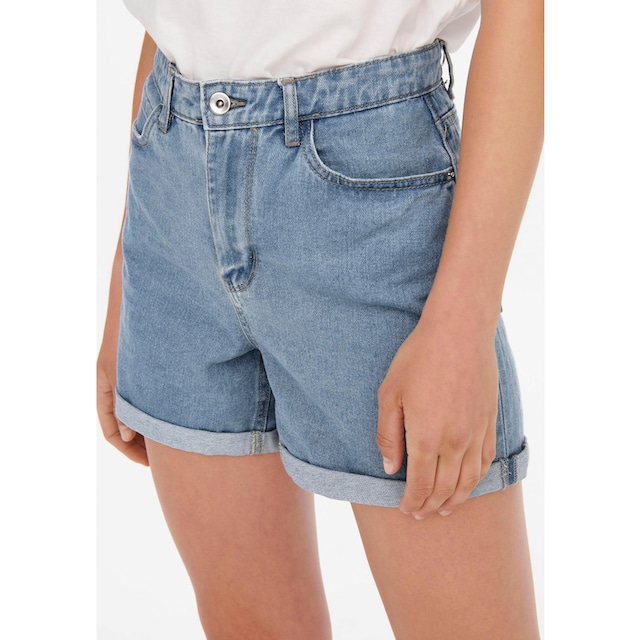 ONLY Jeansshorts »ONLVEGA HW MOM DNM SHORTS NOOS« bei ♕