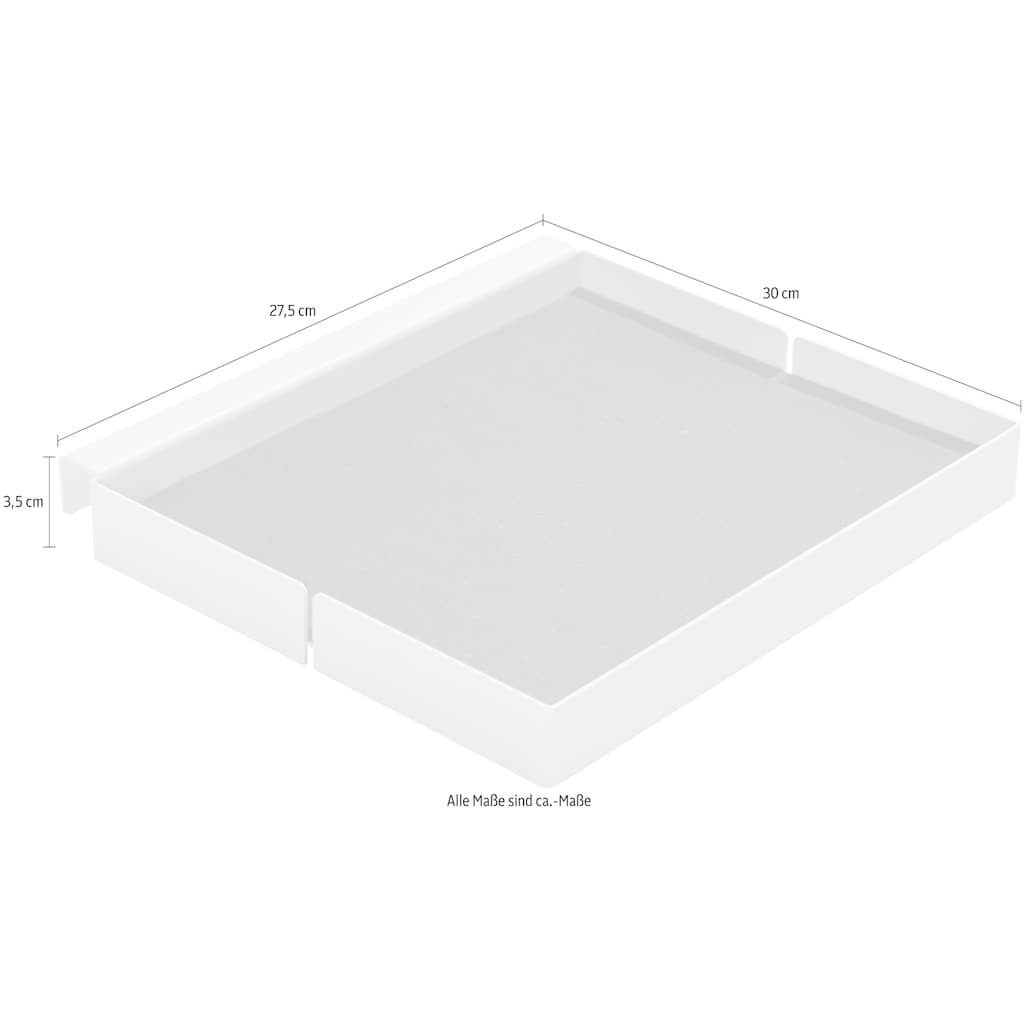 Müller SMALL LIVING Ansteckplatte »FLAI Add-On-Element No. 3«, geeignet für Kanten mit 18 mm Materialstärke