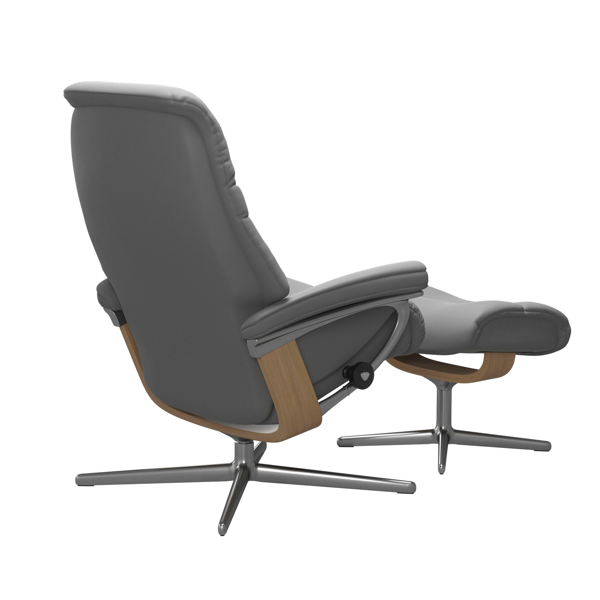 Stressless® Relaxsessel »Sunrise«, mit Cross Base, Größe S, M & L, Holzakzent Eiche