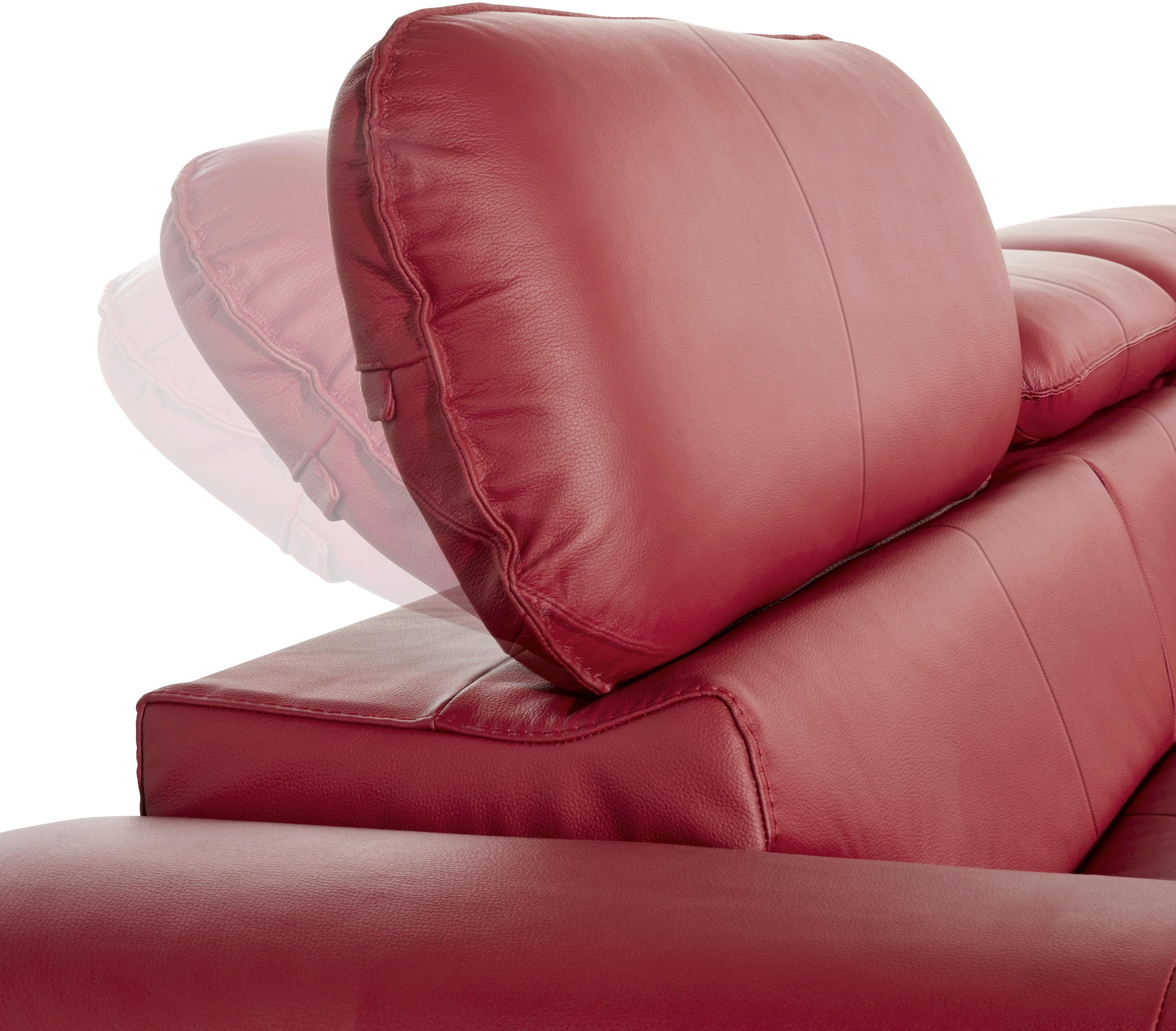COTTA Ecksofa »Driver L-Form«, mit Kopfteilverstellung, wahlweise mit Bettfunktion & Bettkasten