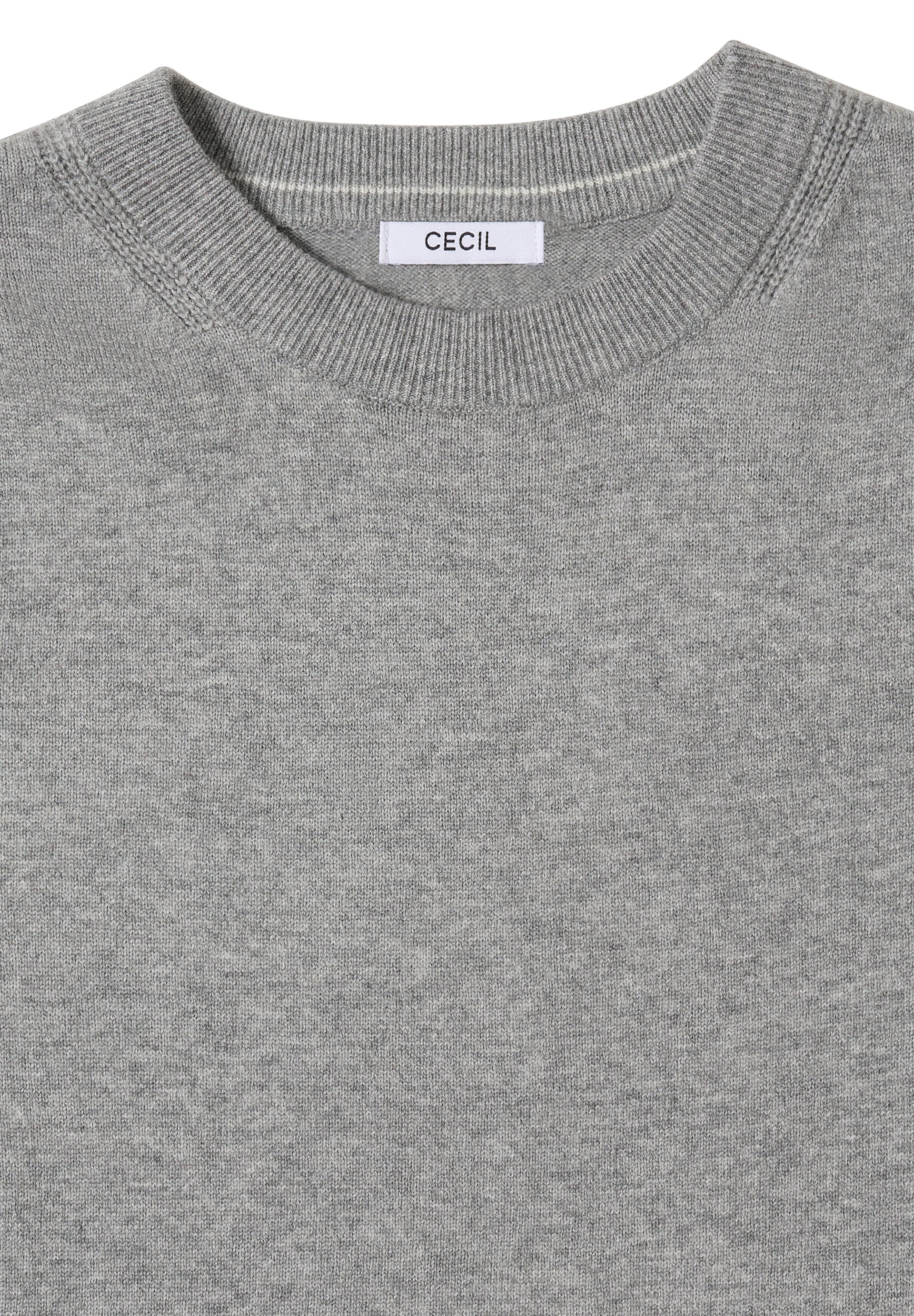 Cecil Strickpullover Rundhalspullover, Regular Fit,