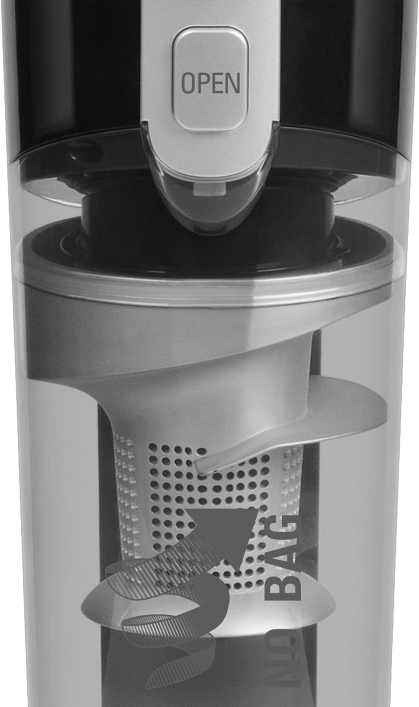 Rowenta Akku-Stielstaubsauger »Air Force Light, kabellos, LED- Beleuchtung, 30 Min, Betriebsdauer,«, 2,3 kg, beutellos, 14,4 Volt, leichtes und kompaktes Design, RH6545