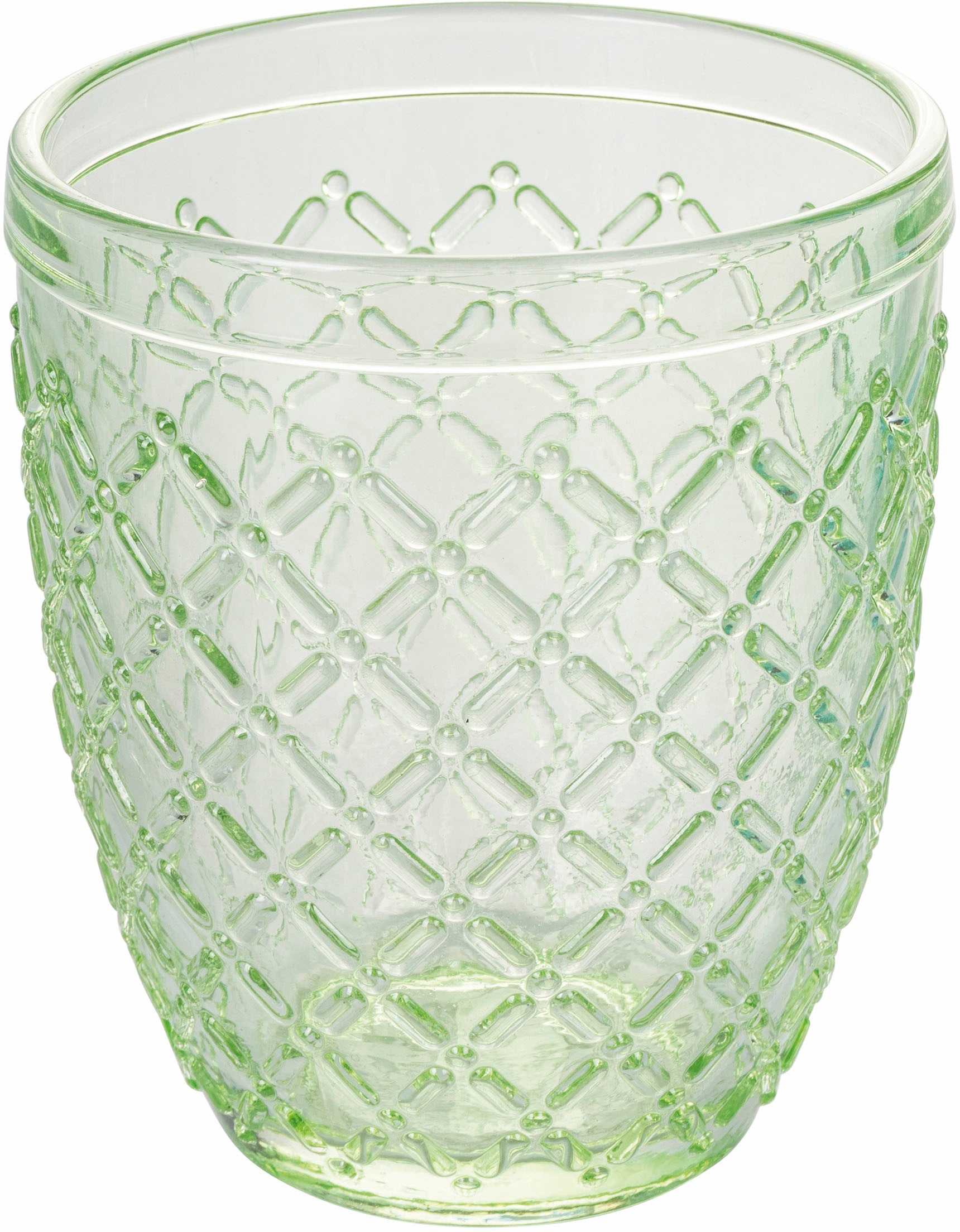Villa d'Este Gläser-Set »Castle Greenery«, (Set, 6 tlg.), Wassergläser-Set, 6-teilig, Inhalt 350 ml