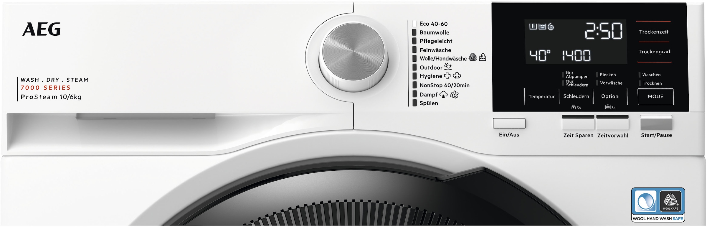 AEG Waschtrockner »LWR7F60605«, 7000, ProSense Mengenautomatik