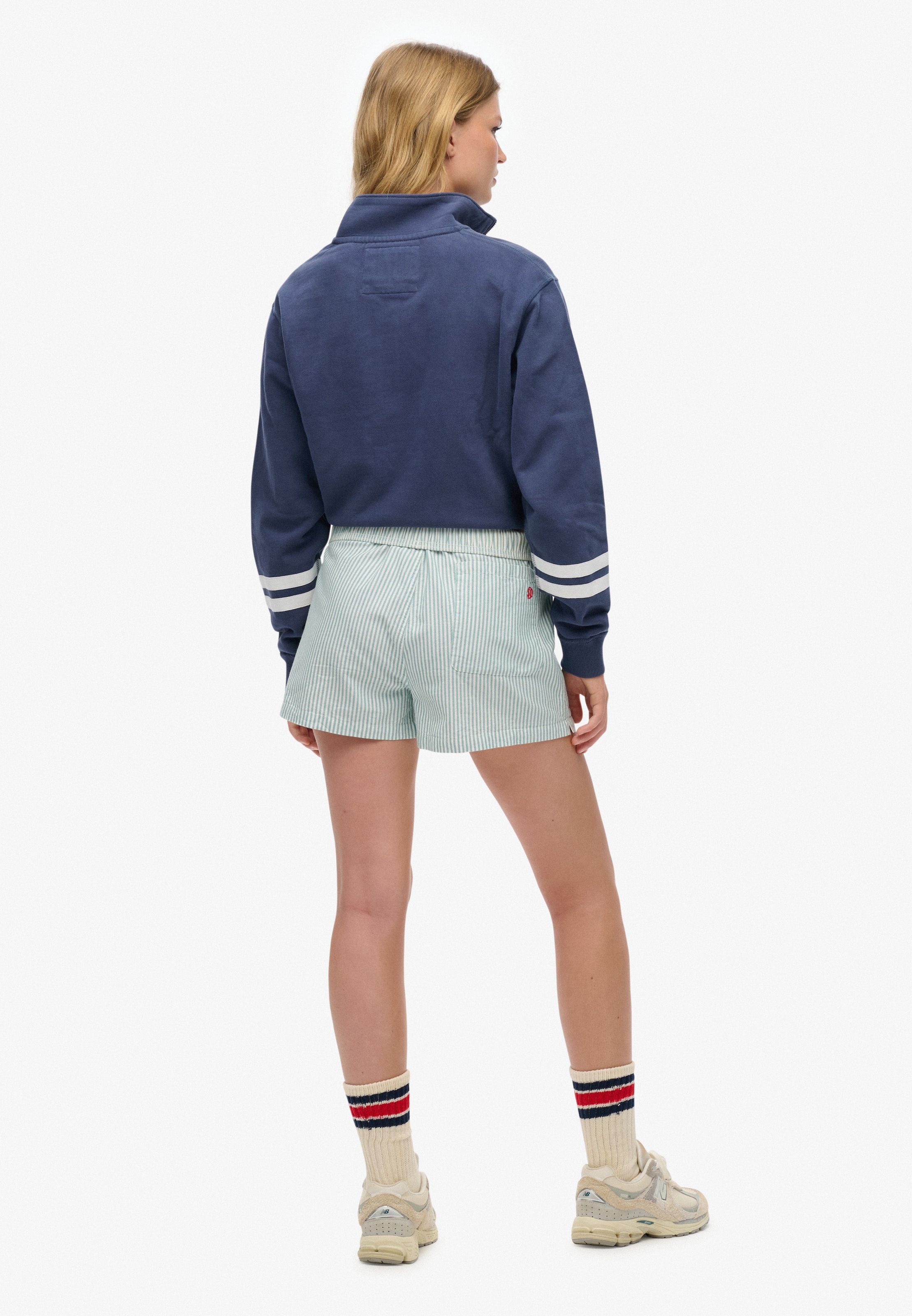 Superdry Shorts »COTTON STRIPE ELASTIC SHORT«