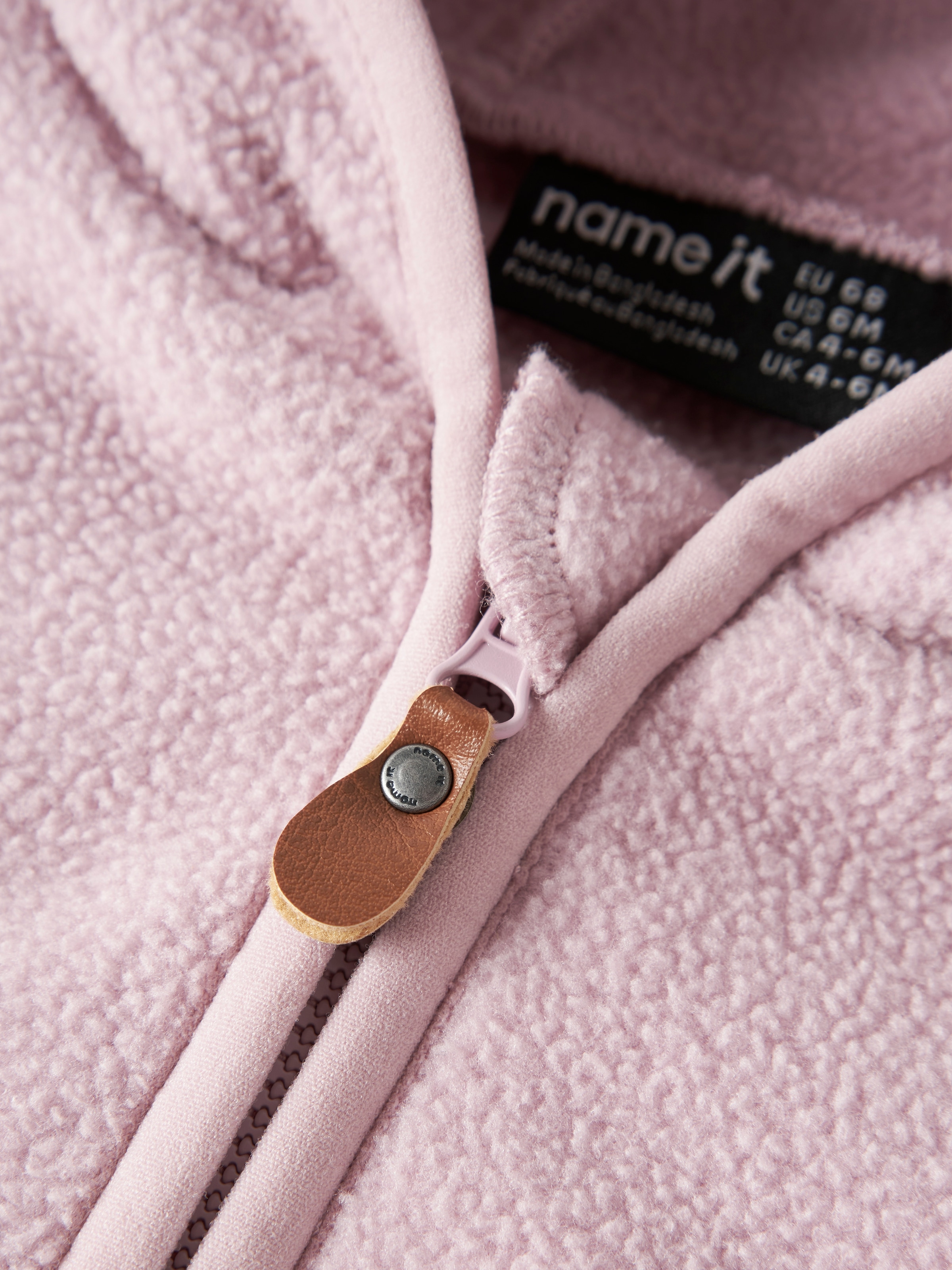 Name It Fleecejacke »NBNMEEKO JACKET SOLID« mit Kapuze