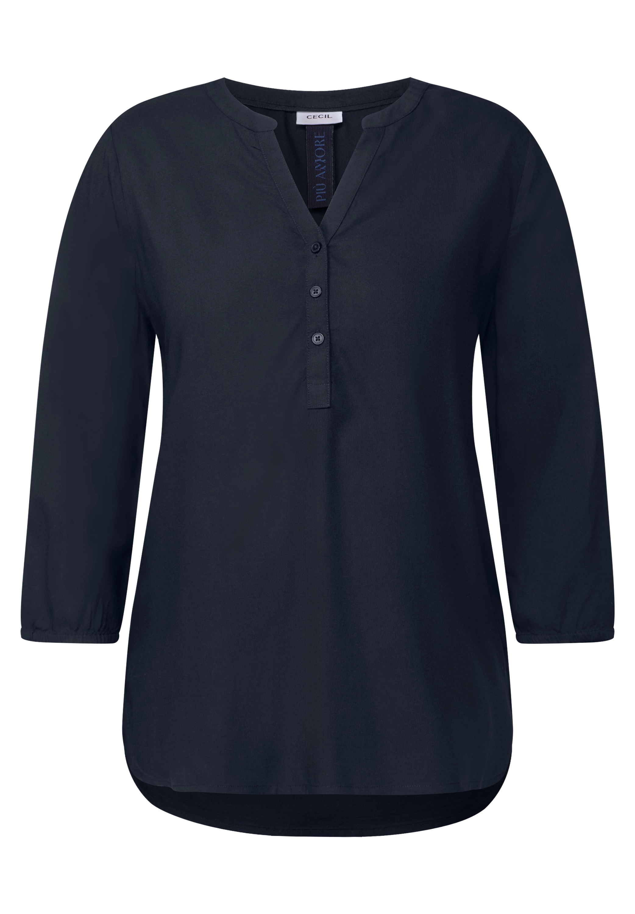 Cecil Klassische Bluse, in Unifarbe