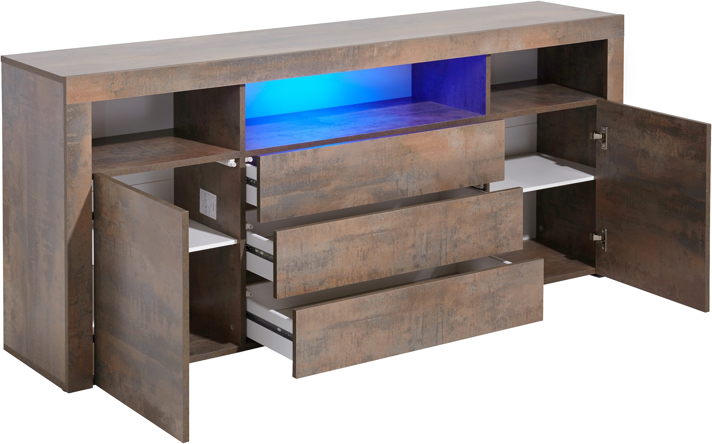 cm 166 »Santa borchardt Möbel Fe«, Breite Sideboard Rechnung auf bestellen