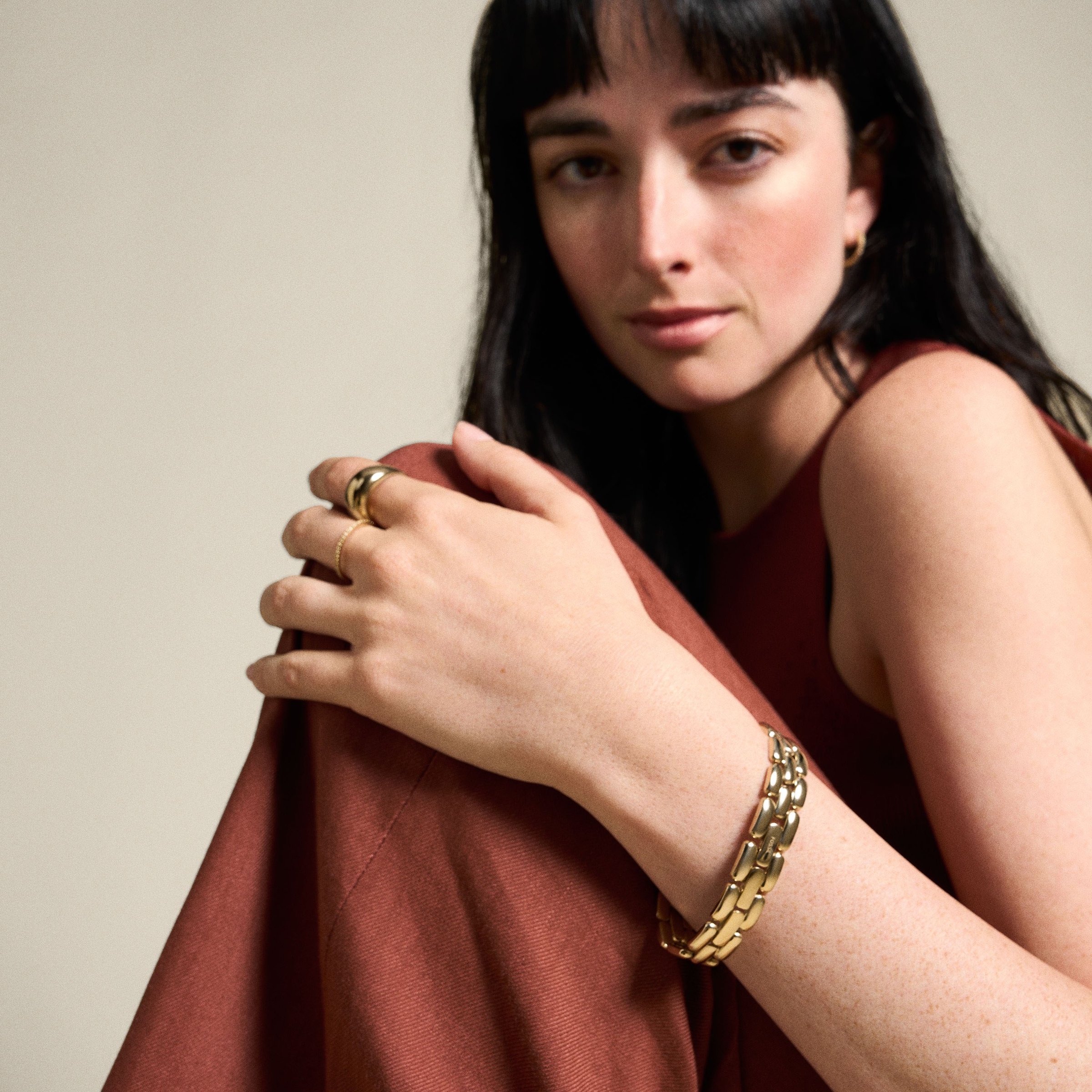 Fossil Armband »Schmuck Geschenk Edelstahl Armkette Arden«