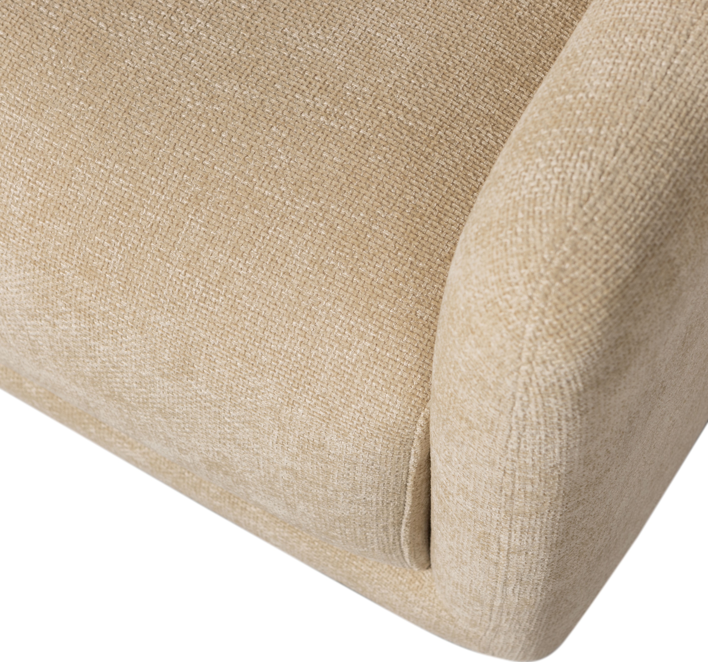 WOOOD Drehsessel »Oscar«, mit weichem Chenille-Bezug, Breite 78 cm