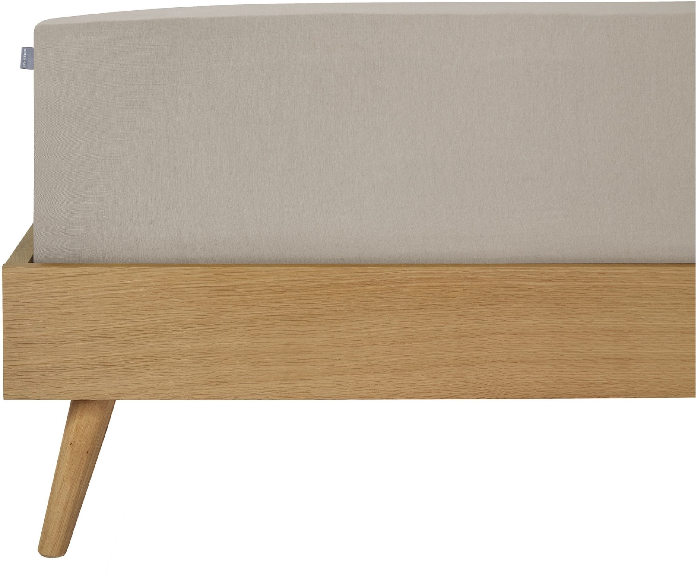 Schiesser Spannbettlaken »Elli aus weicher Baumwolle mit Elasthananteil für flexiblen Sitz« für hohe Matratzen und Boxspringbetten, OEKO-TEX® MADE IN GREEN