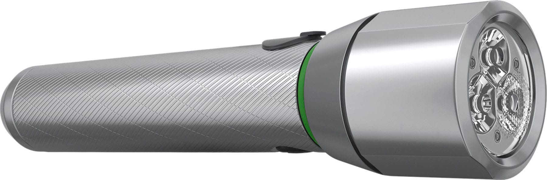 Energizer LED Taschenlampe »Vision HD Metall wiederaufladbar 1200 Lumen«,  mit Digital Fokus und zweiseitigem USB-Ladekabel bei | Taschenlampen