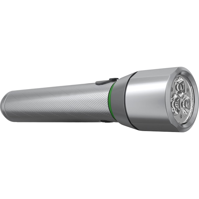 Energizer LED Taschenlampe »Vision HD Metall wiederaufladbar 1200 Lumen«,  mit Digital Fokus und zweiseitigem USB-Ladekabel bei