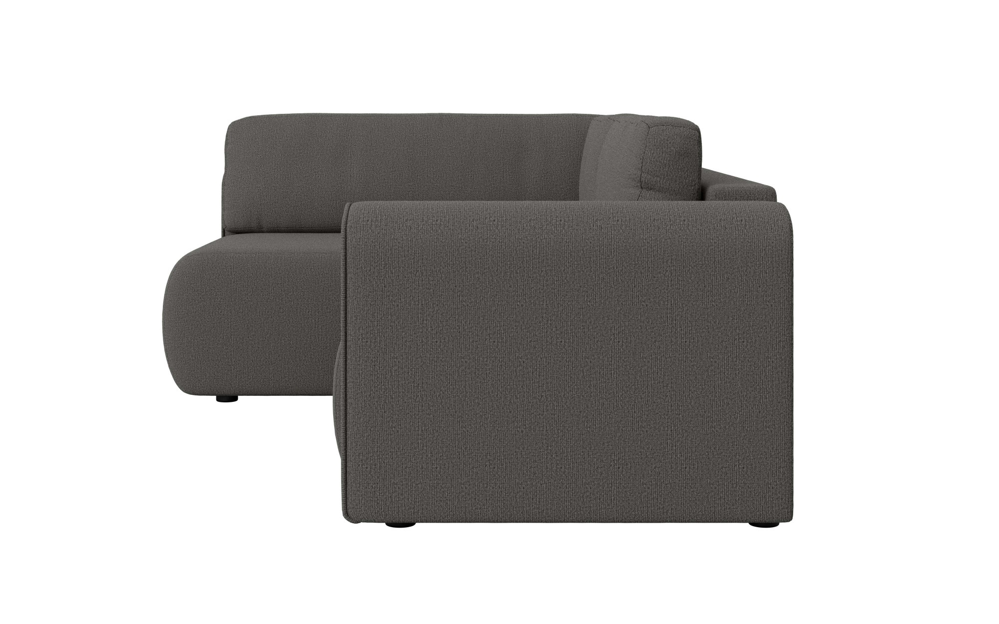 OTTO home Ecksofa »Zacharia wahlweise Schlafsofa mit Bettkasten, B/T/H 250/166/86 cm« L-Form mit Wellenunterfederung, Ottomane rechts oder links bestellbar