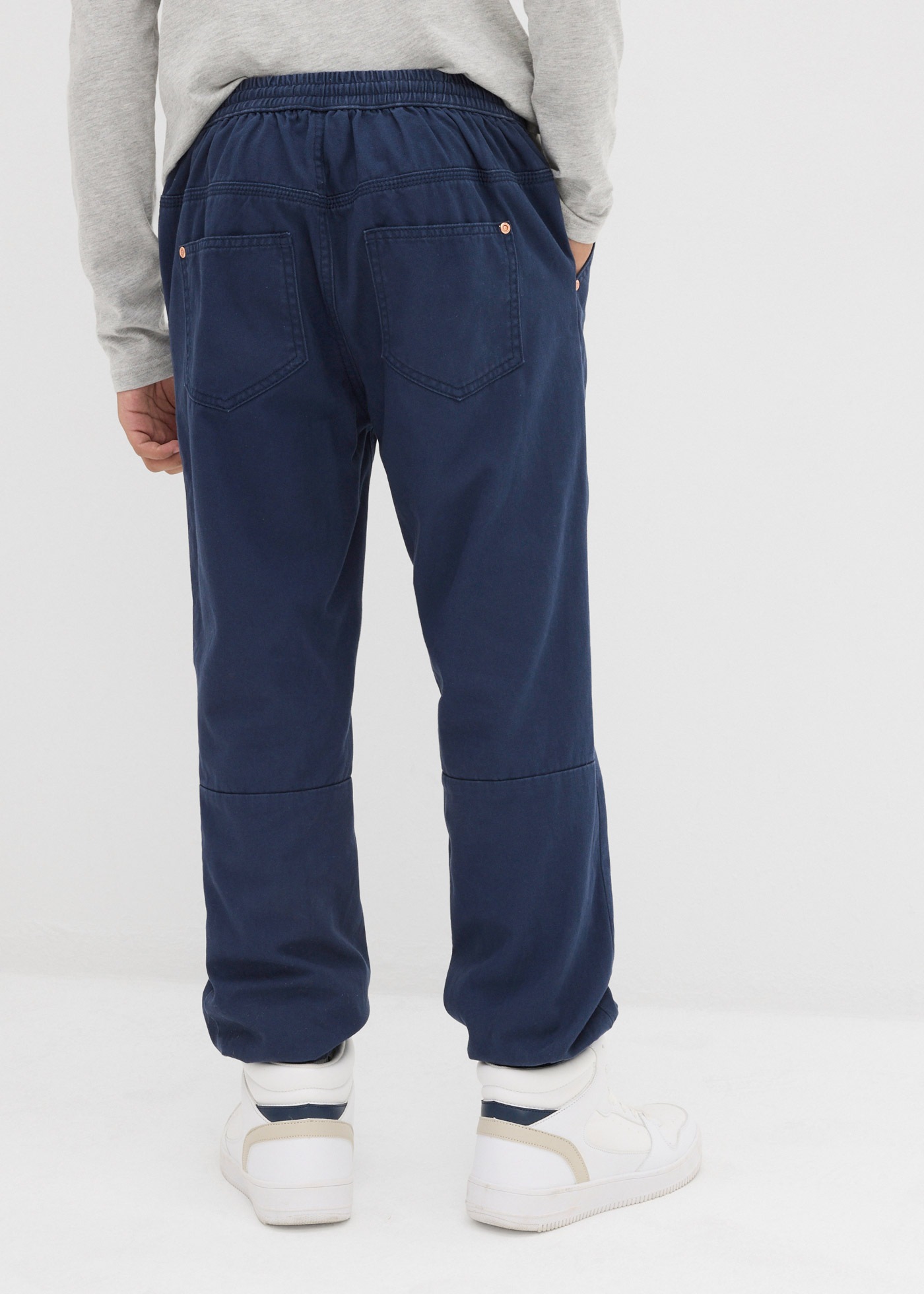 bonprix Thermohose »Regular Fit Thermohose mit Jerseyfutter«  mit Baumwollfutter, elastischer Bund mit Kordelzug, Regular Fit