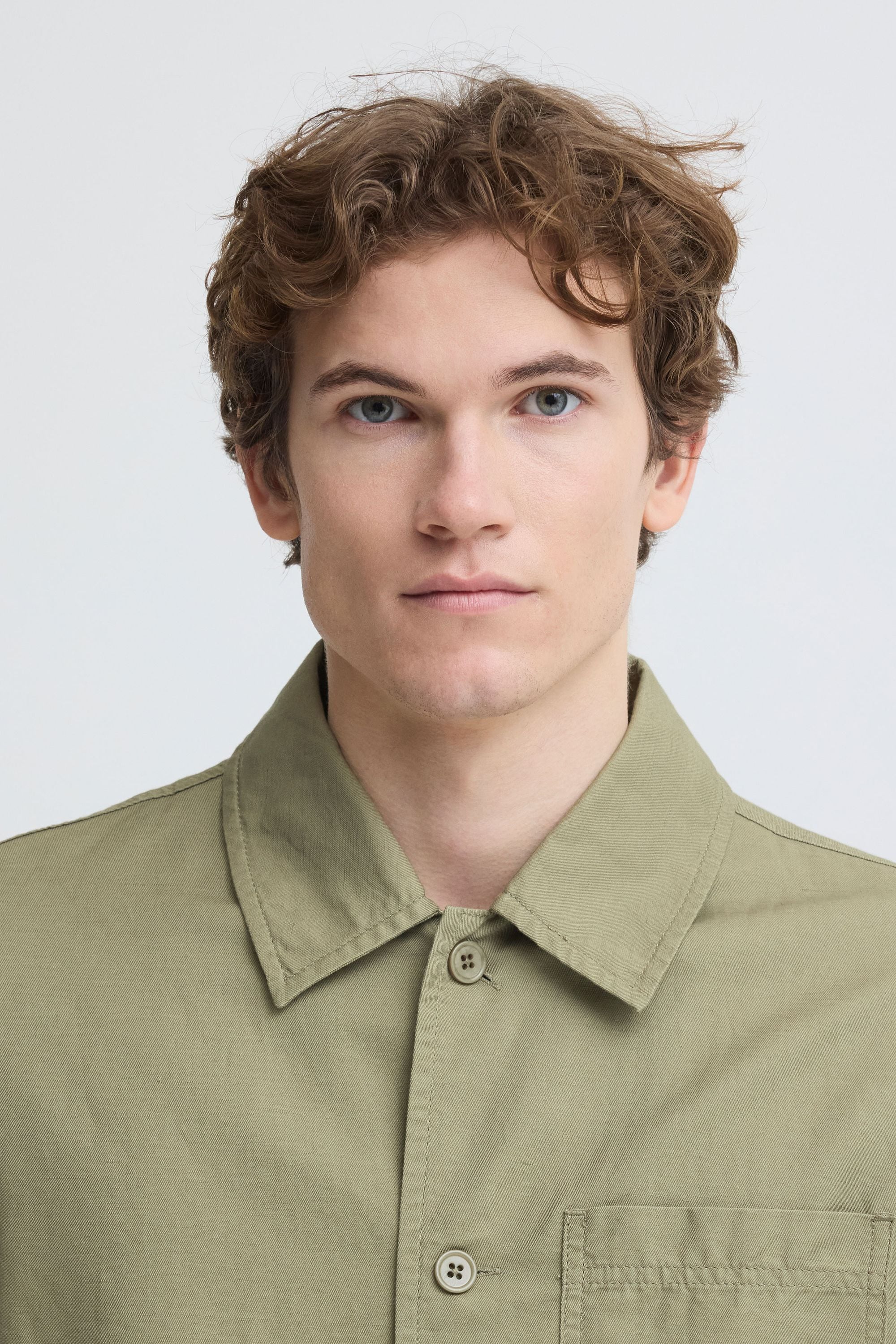 Casual Friday Hemdjacke »Hemdjacke CFLinds Linen Mix«