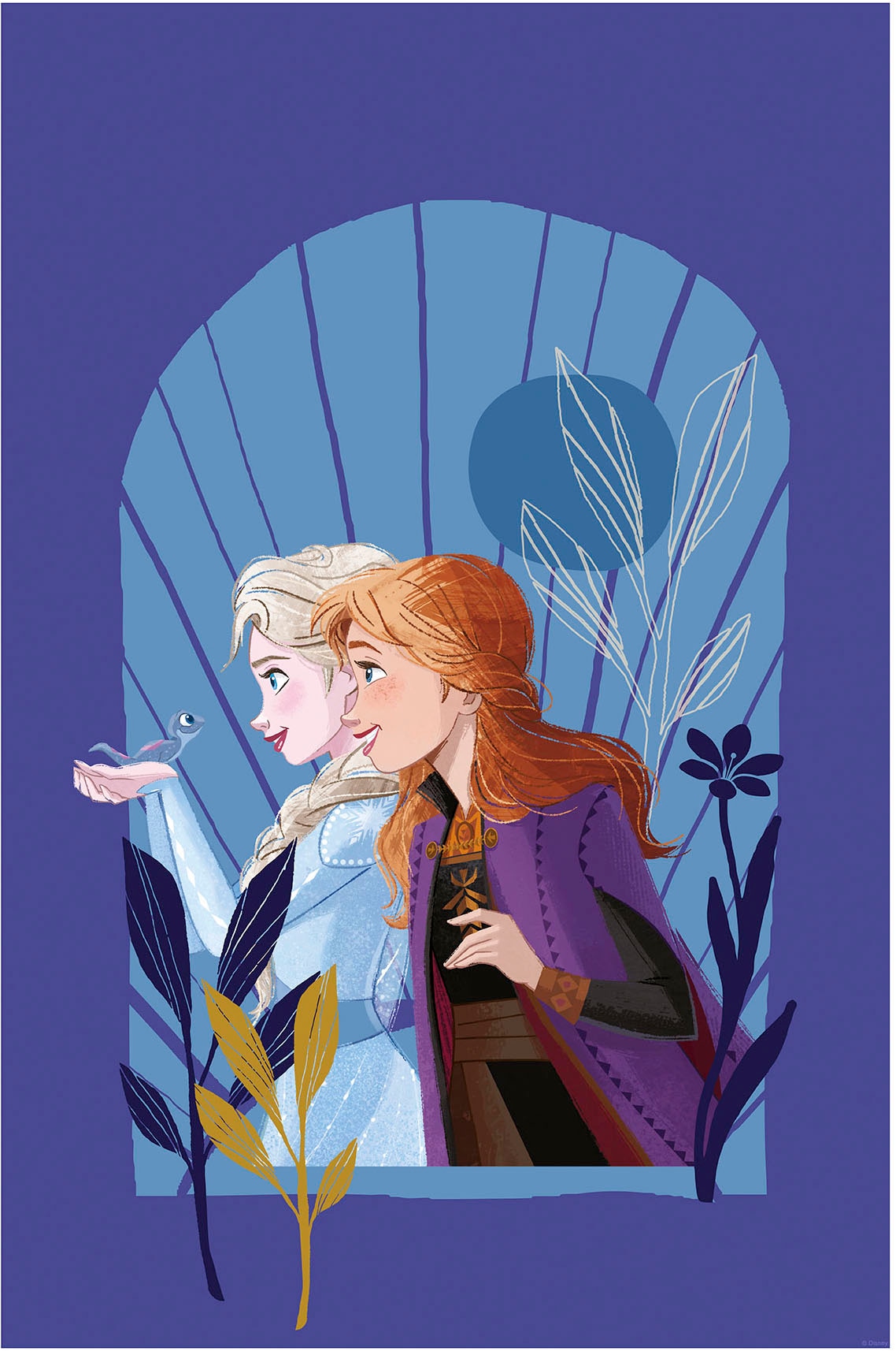 Komar Wandbild »Frozen Mockingbird«, Disney, (Set, 1 St.), 40 x 50 cm (Breite x Höhe) - Kinderzimmer, Dekoration