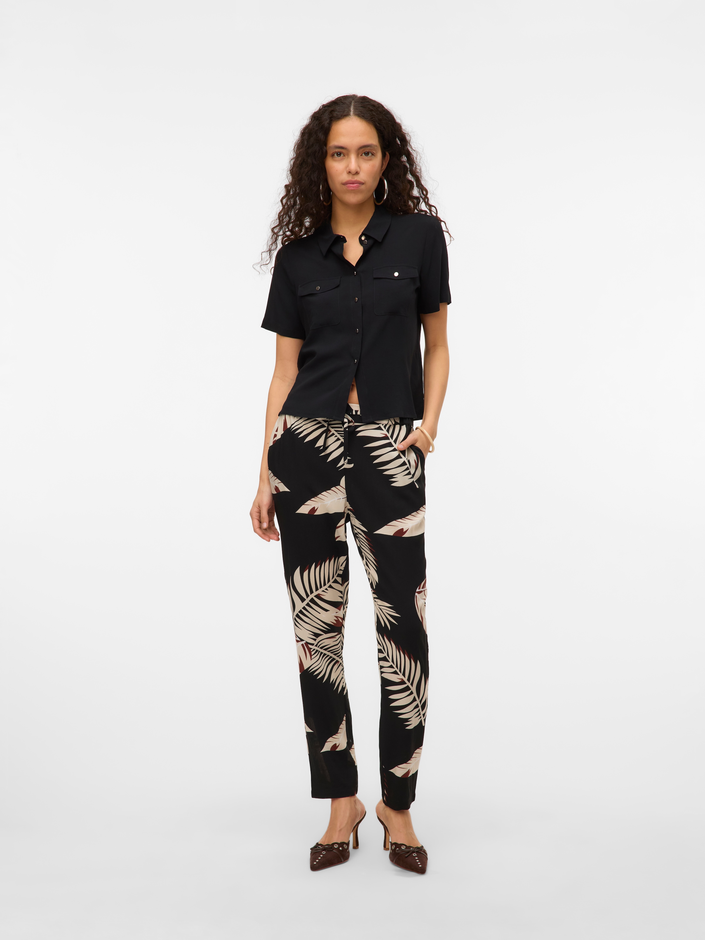 Vero Moda Schlupfhose »VMEASY JOY NW LOOSE PANTS WVN GA«