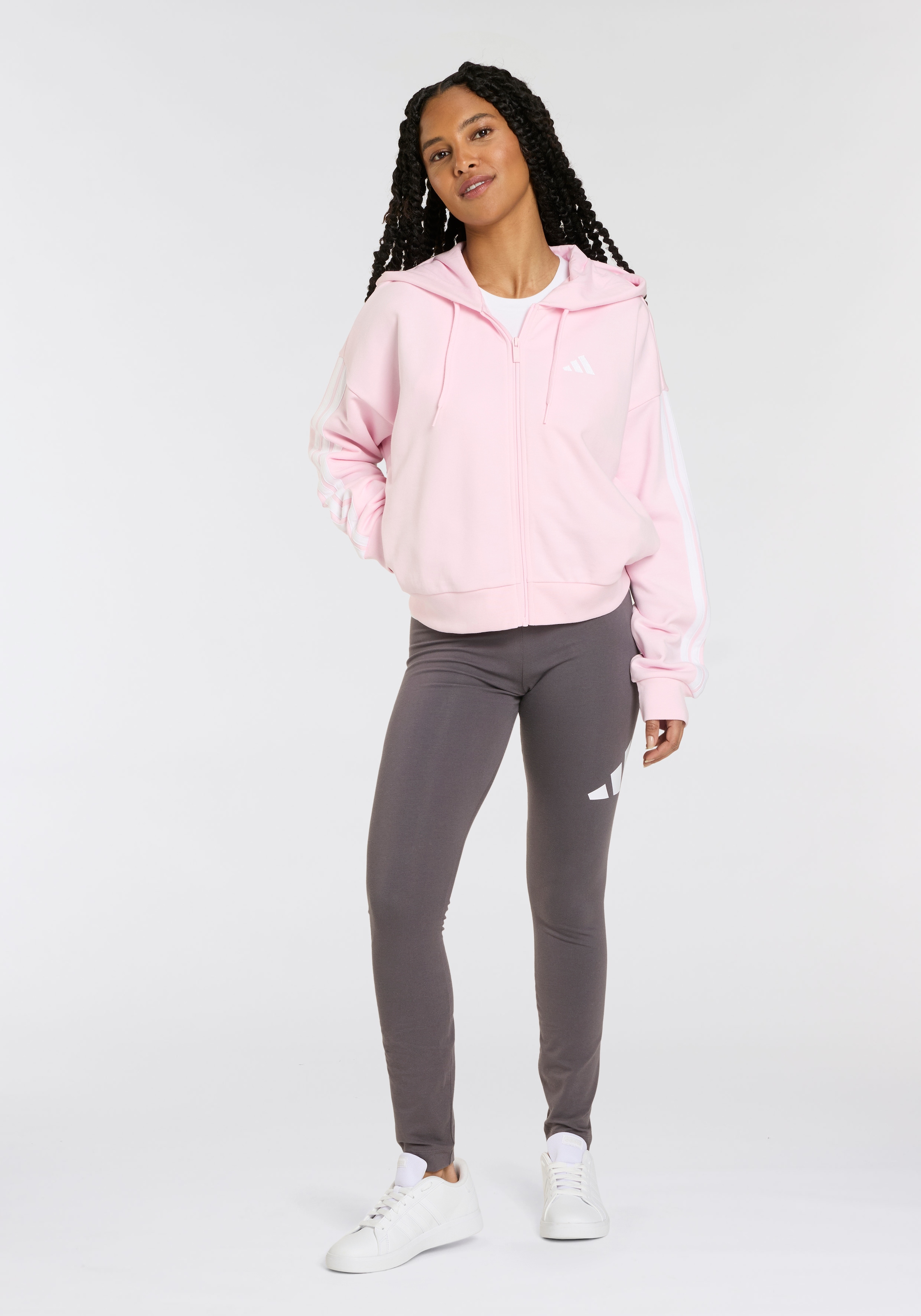 adidas Sportswear Kapuzensweatshirt »W 3S FT FZ HD«