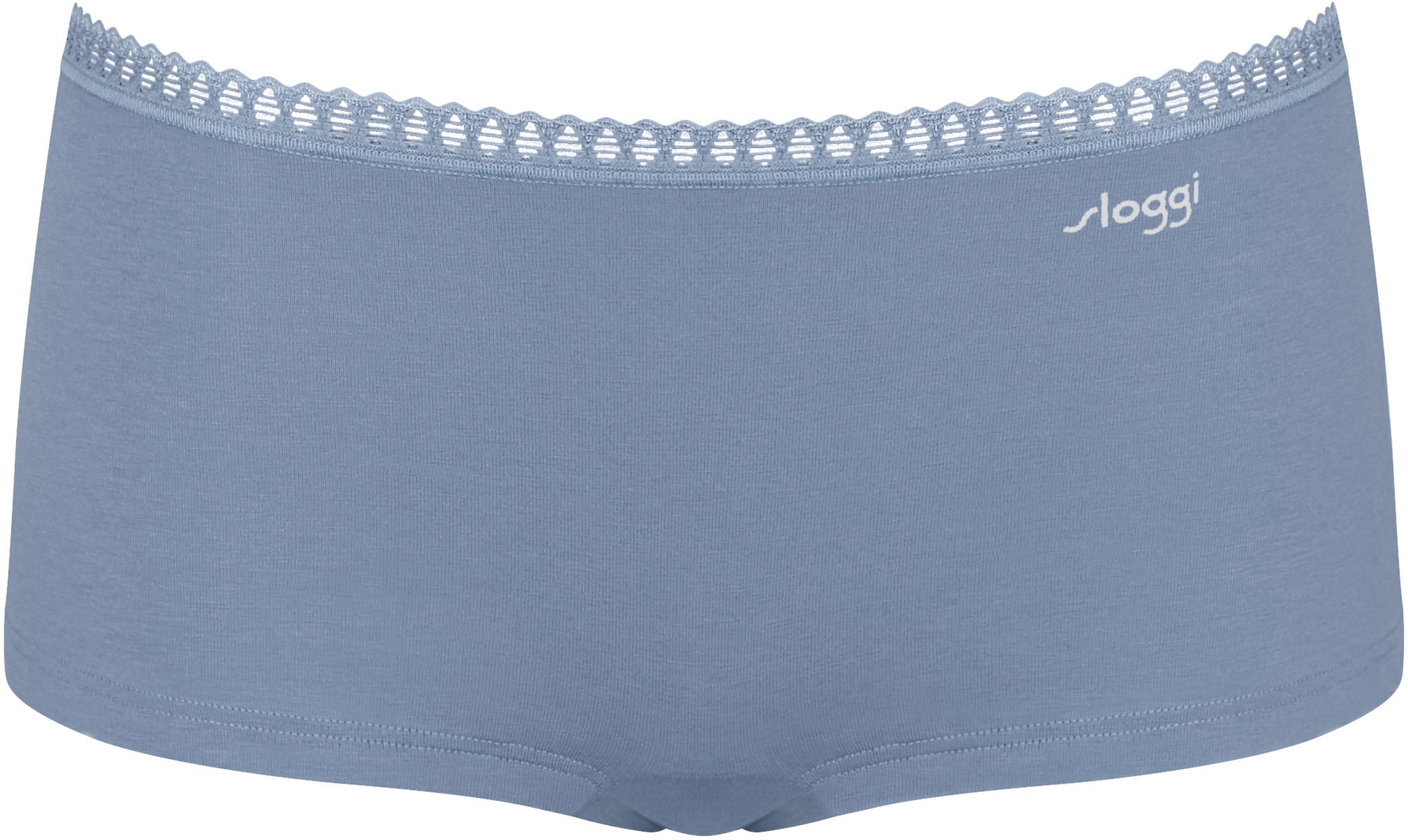 sloggi Retro Pants »GO Crush«, (3er Pack), Spitzendetails, Multipack, Baumwollmix, weich, elastisch, bequem