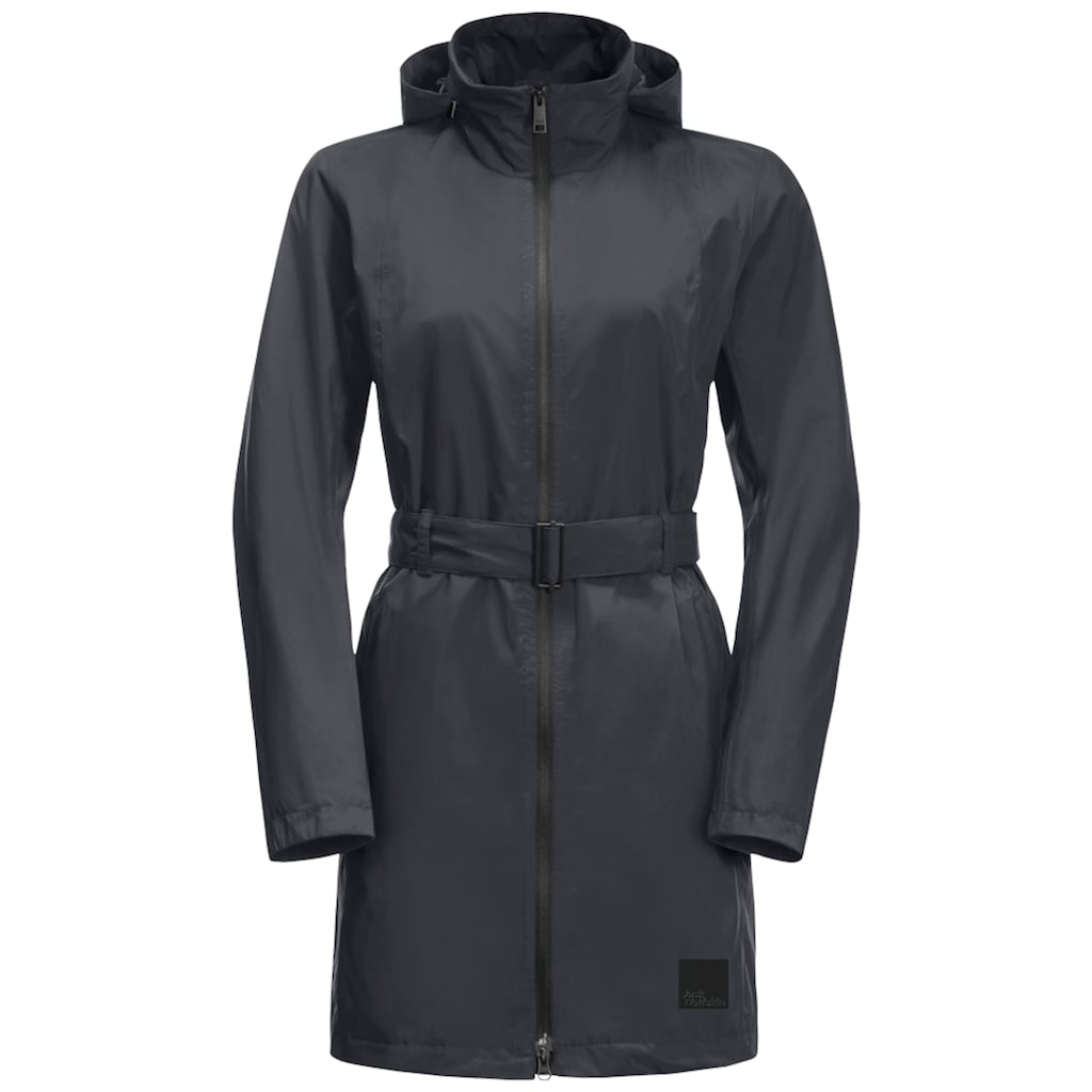 Jack Wolfskin Regenmantel »NORDEN PORT COAT W«