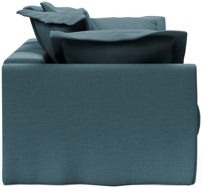 INNOVATION LIVING ™ Schlafsofa »PASCALA Bettsofa der Extraklasse, Kuschelkomfort mit tollen Kissen,«, mit Taschenfederkernmatratze, Liegefläche Breite 140 cm