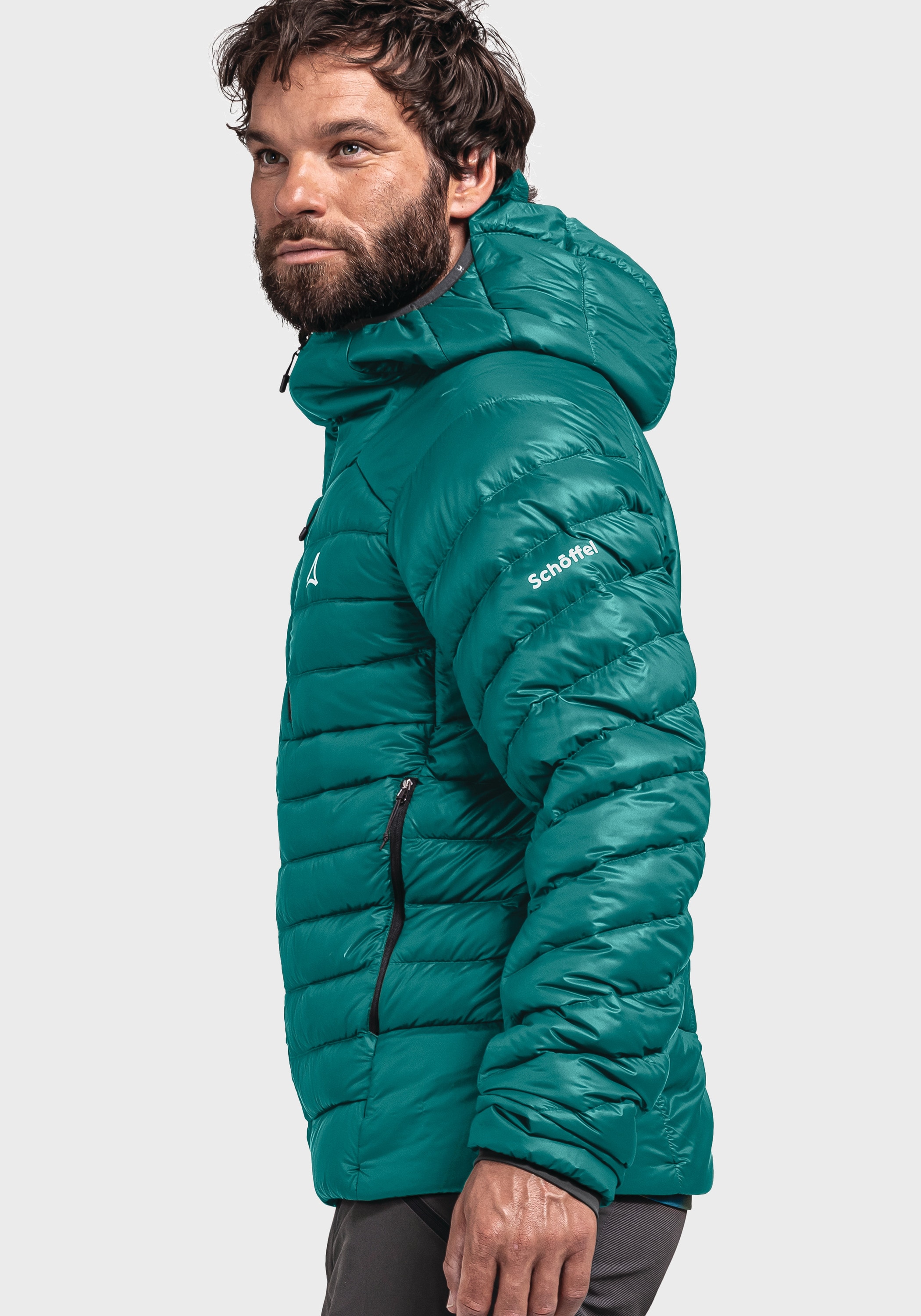Schöffel Outdoorjacke »Down Jacket Tschierval M«, mit Kapuze