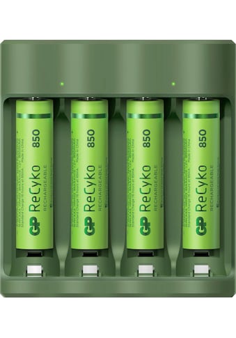 GP Batteries Akku-Ladestation »USB-Akkuladegerät B421 inkl. 4x ReCyko AAA Akkus je 850... kaufen