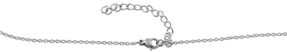 Adelia´s Kette mit Anhänger »Adelia's Herren Edelstahl Ankerkette Halskette mit Anhänger Kreuz unbekannt cm«