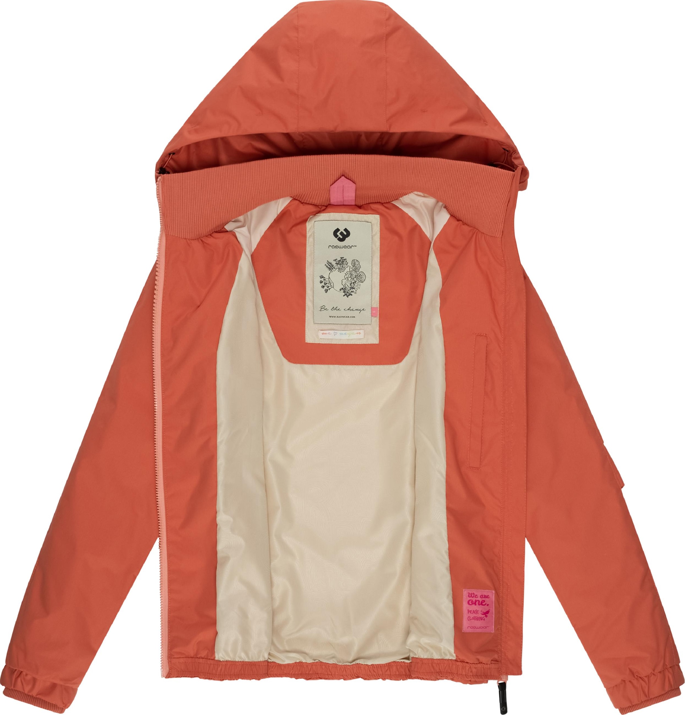 Ragwear Outdoorjacke »Übergangsjacke Dizzie«, mit Kapuze