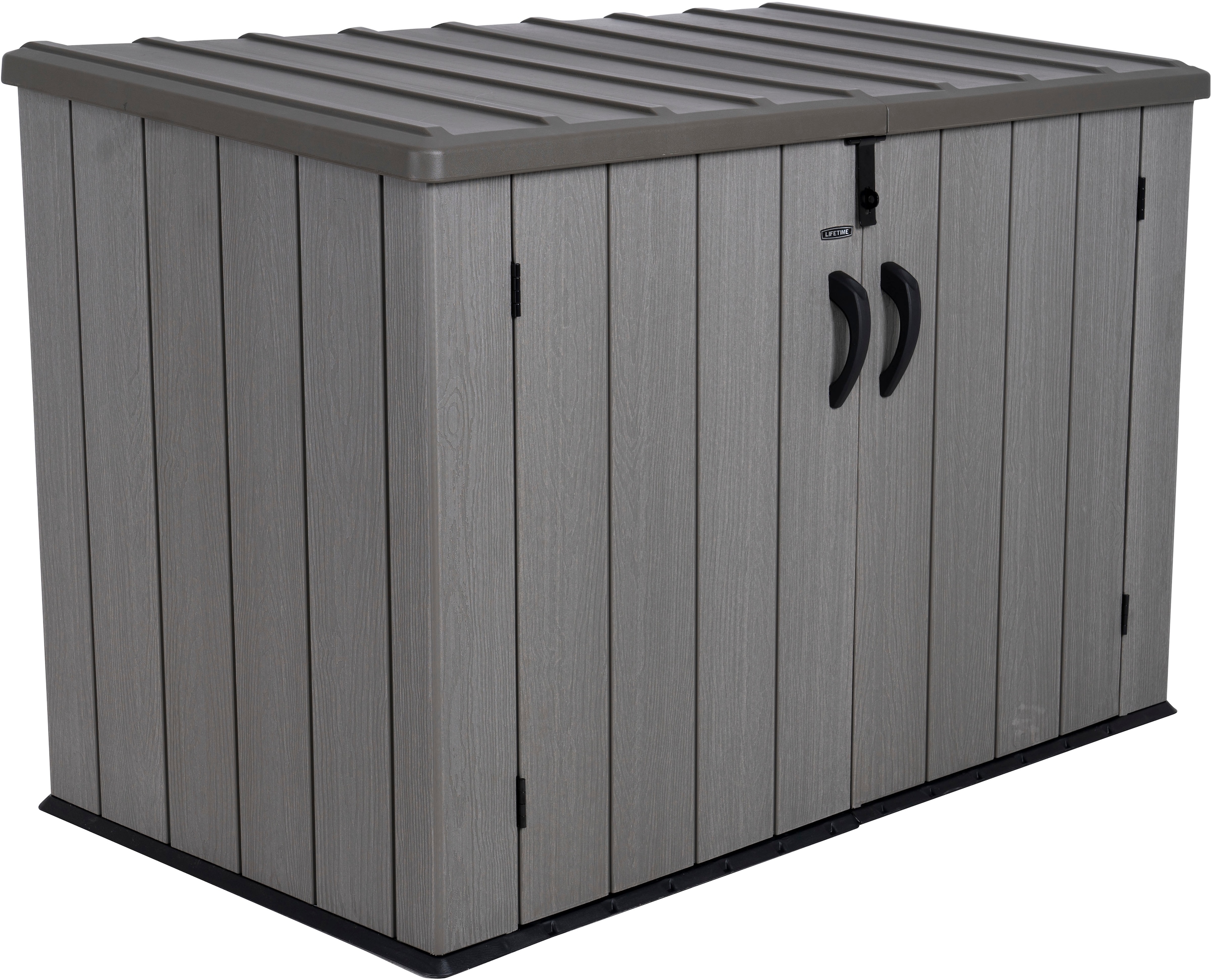 Lifetime Mülltonnenbox »Geräteschrank Greg« Platz für 3 Mülltonnen je 240 L, BxHxT: 191x108x132 cm